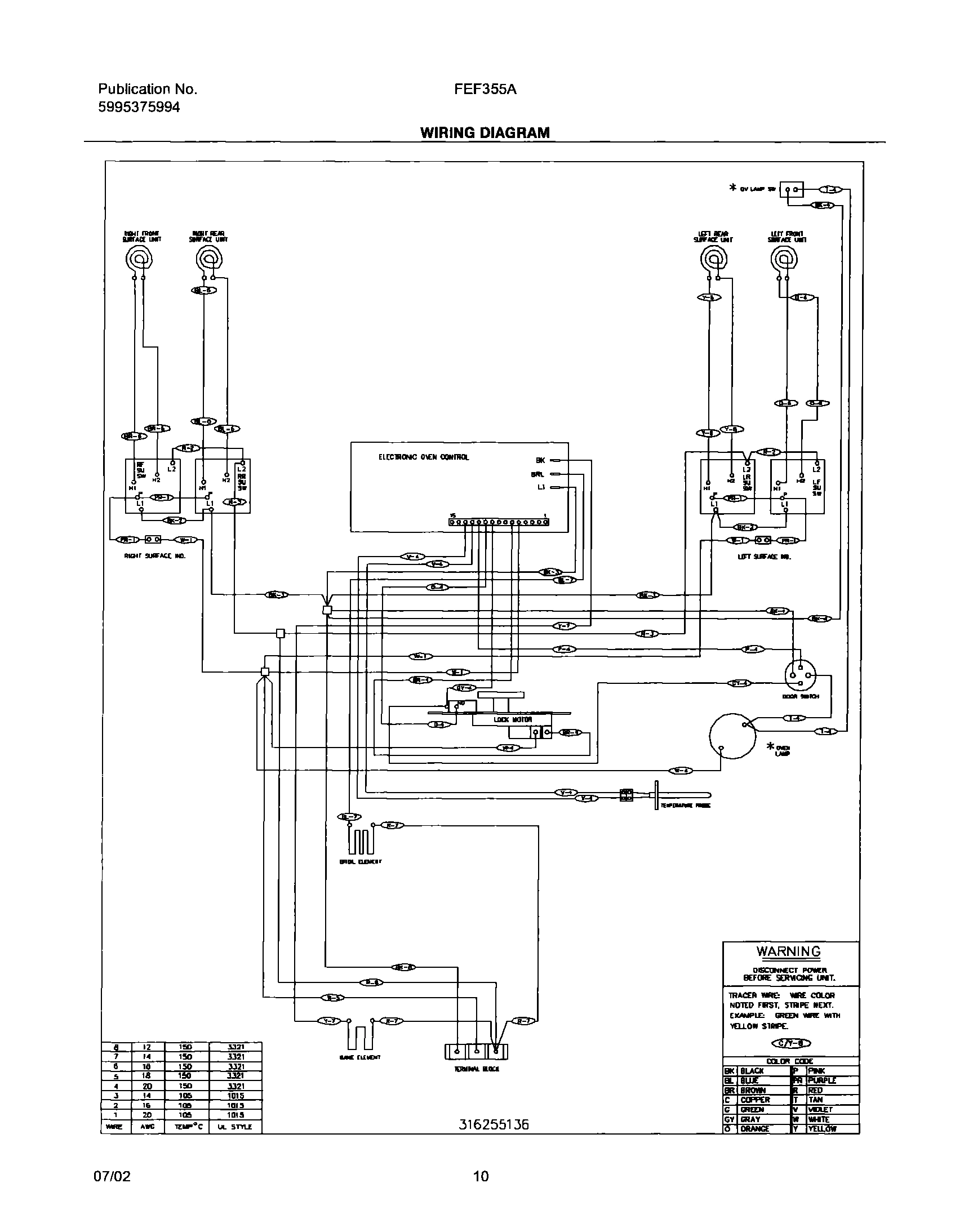 10 - WIRING DIAGRAM