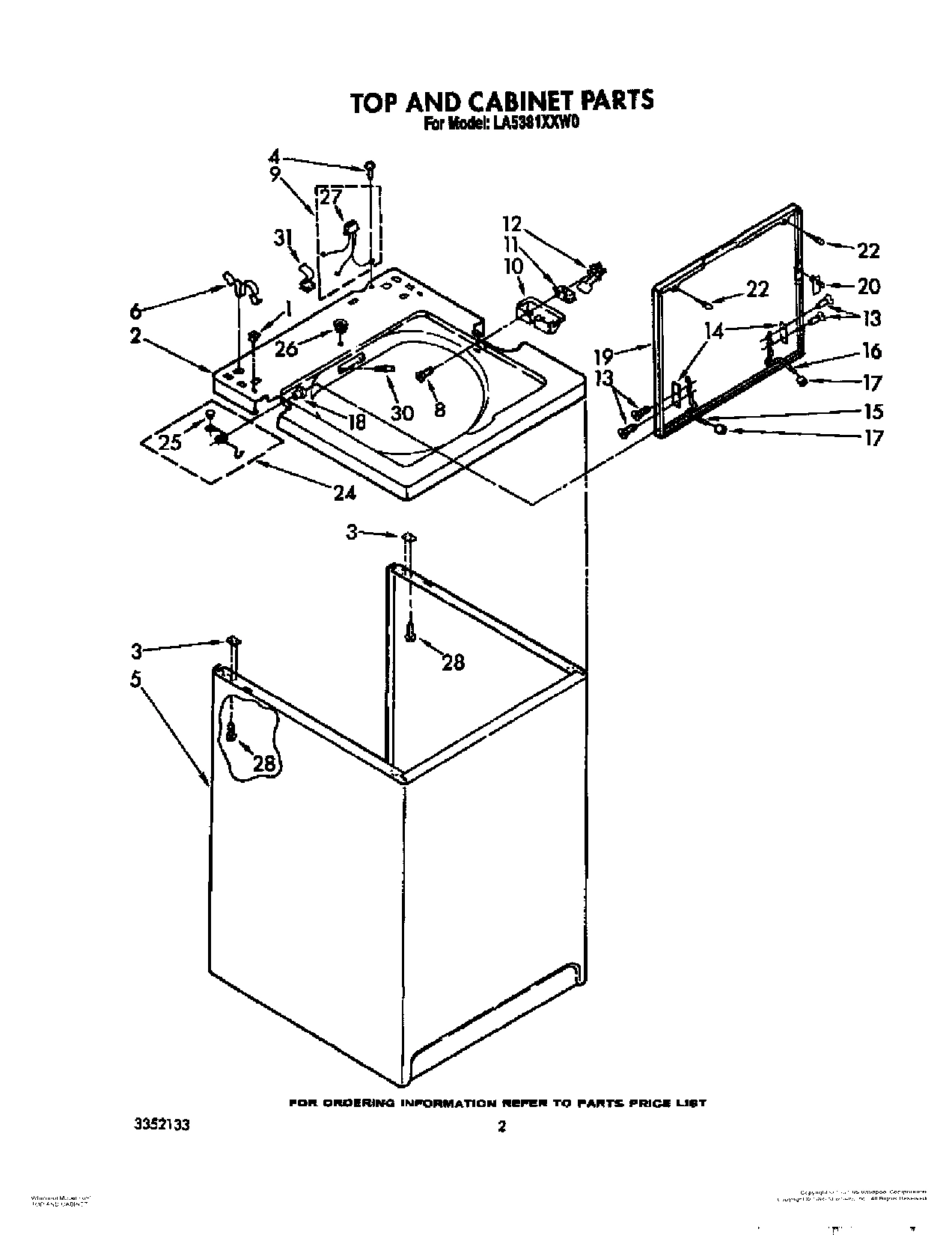 02 - TOP AND CABINET