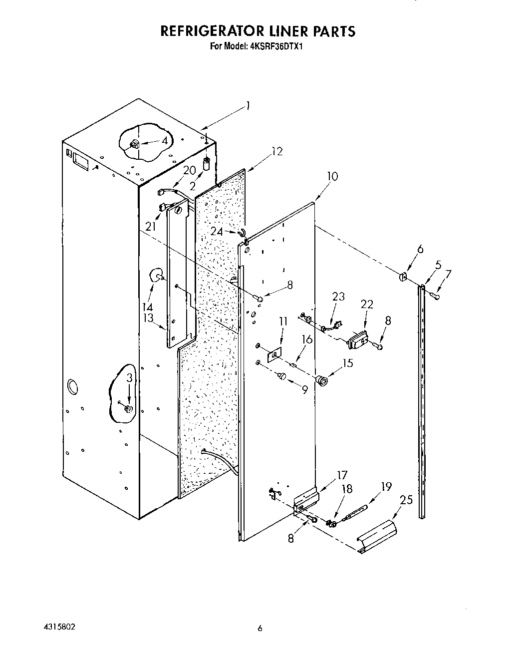 03 - REFRIGERATOR LINER