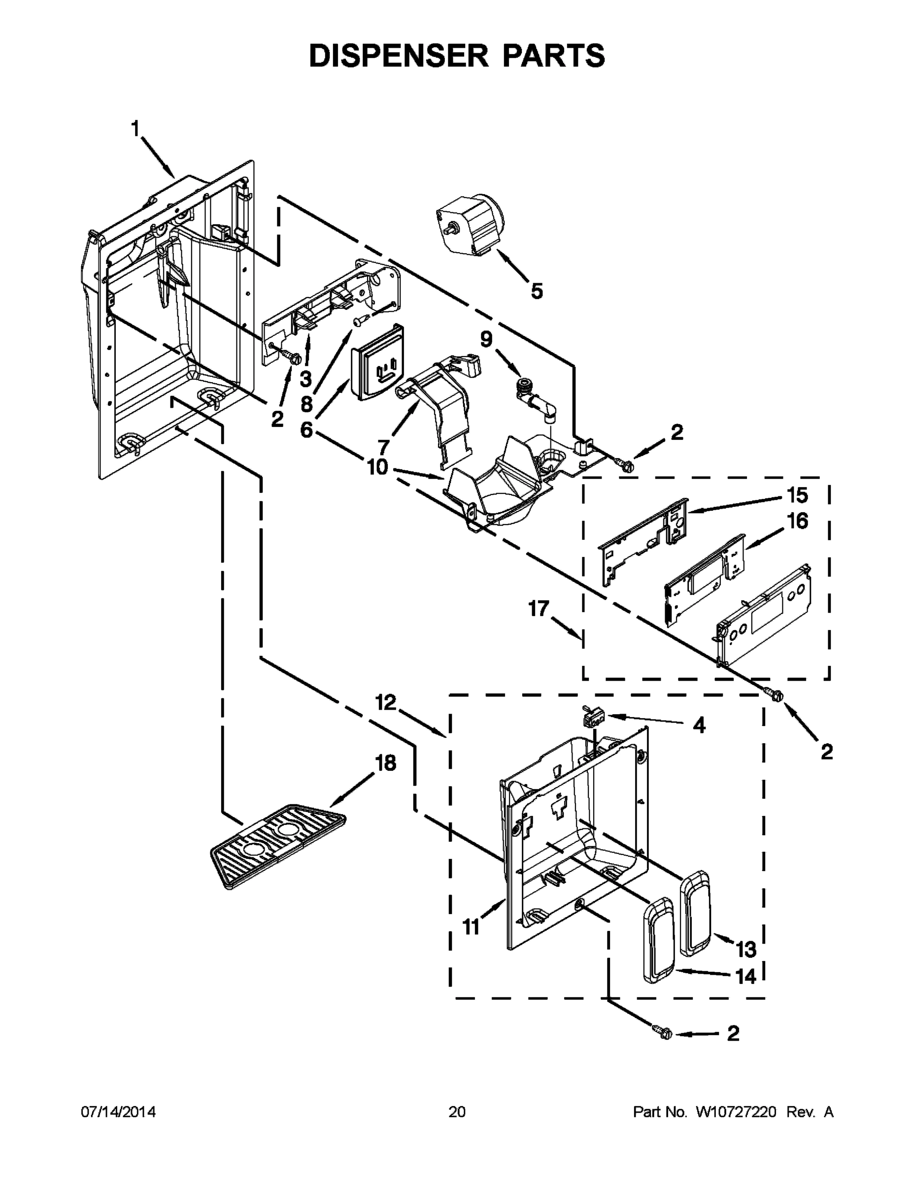 11 - DISPENSER PARTS