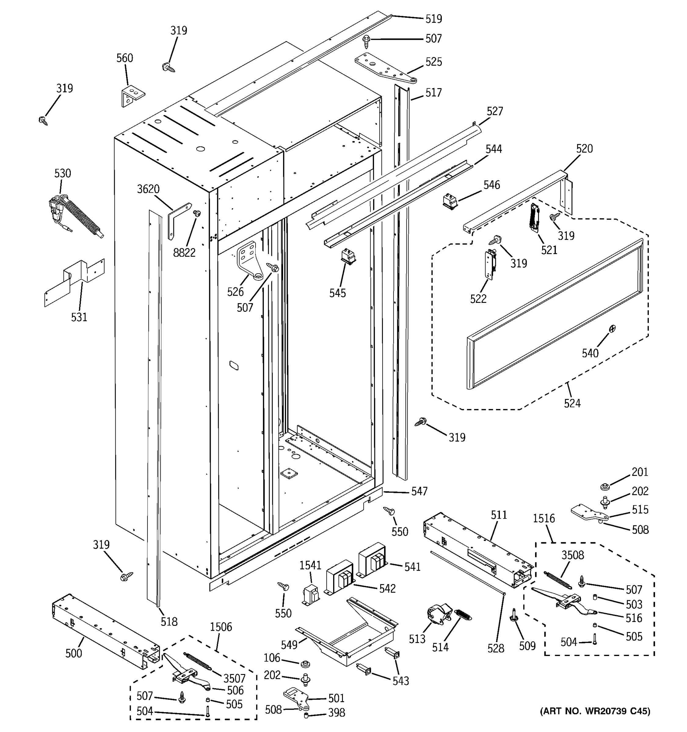CASE PARTS