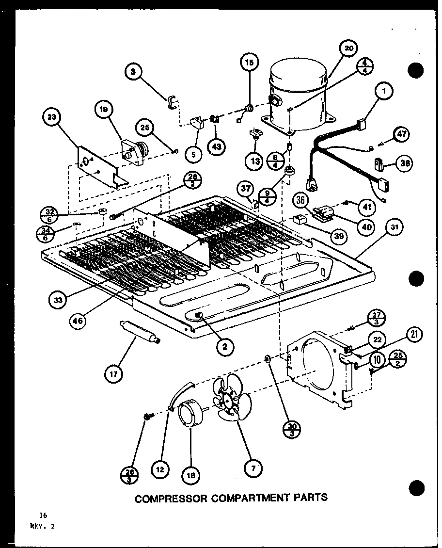 01 - COMPRESSOR COMPARTMENT PARTS