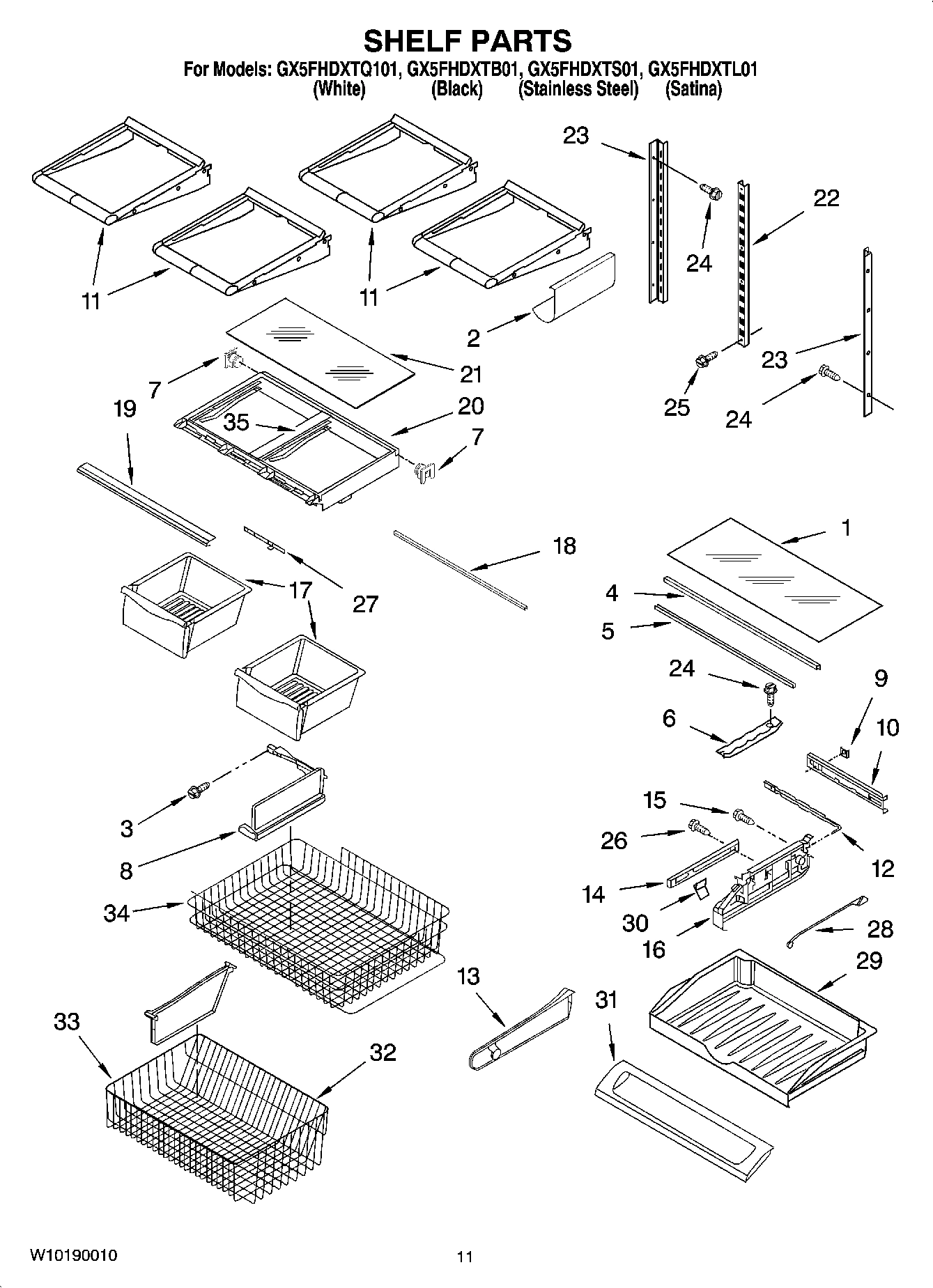 06 - SHELF PARTS