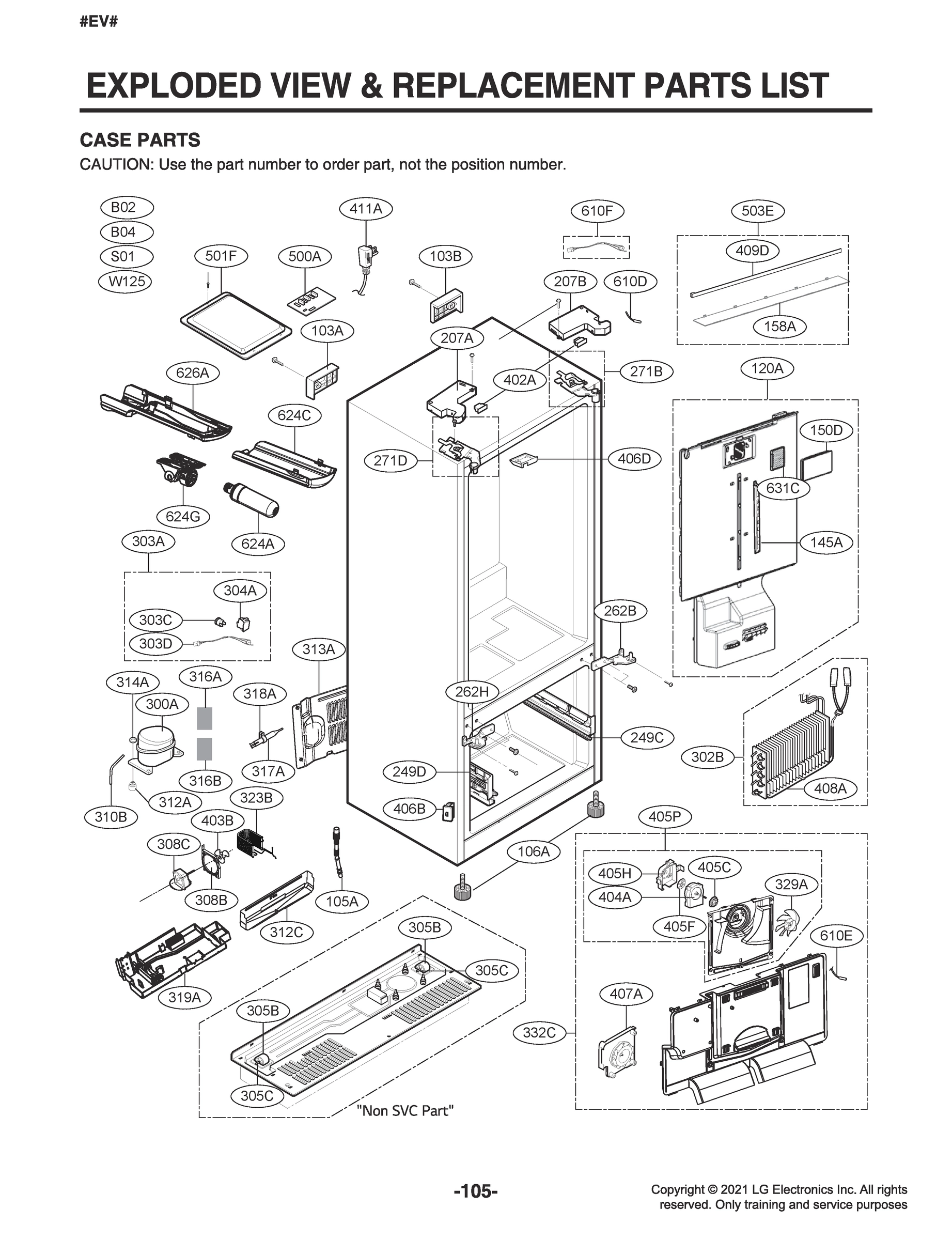 CASE PARTS