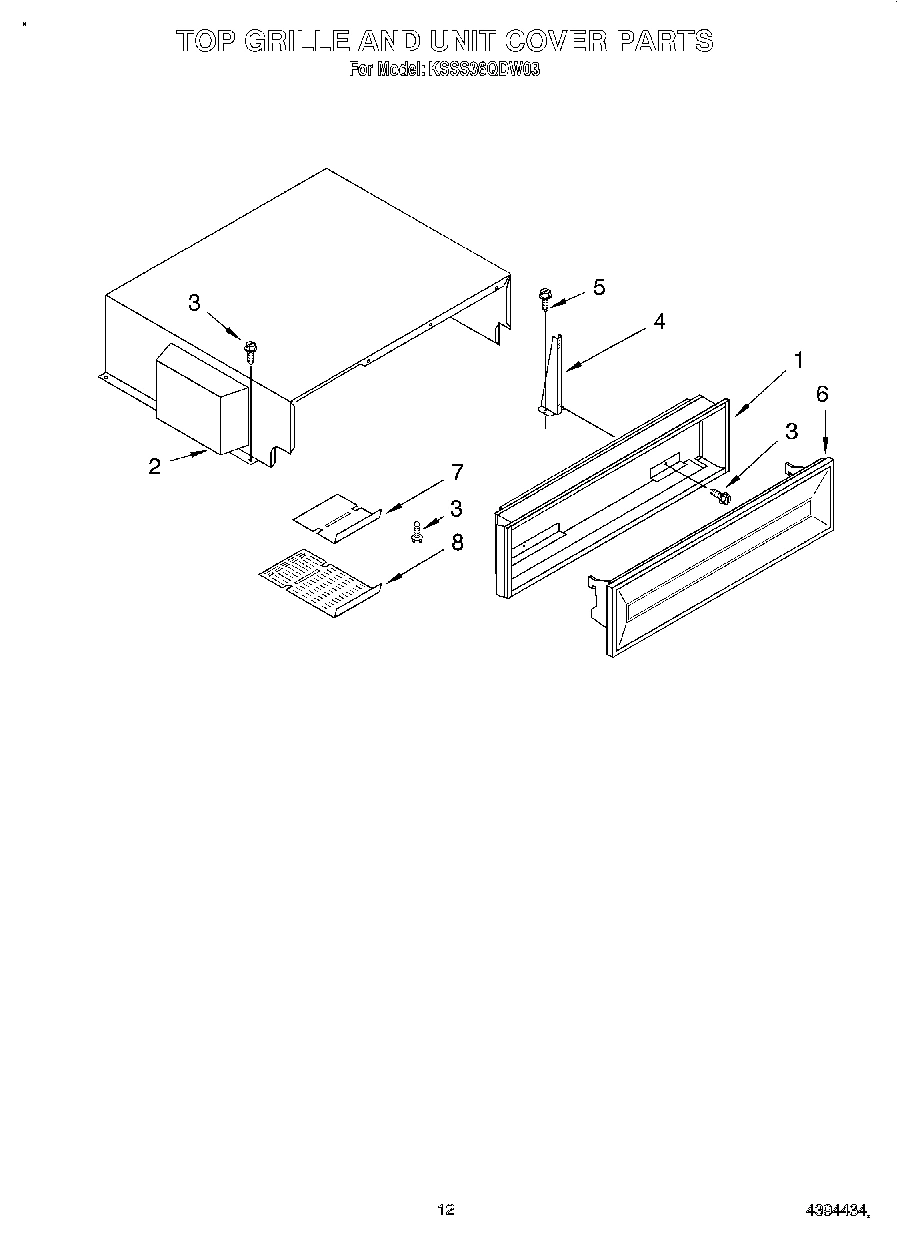 09 - TOP GRILLE AND UNIT COVER