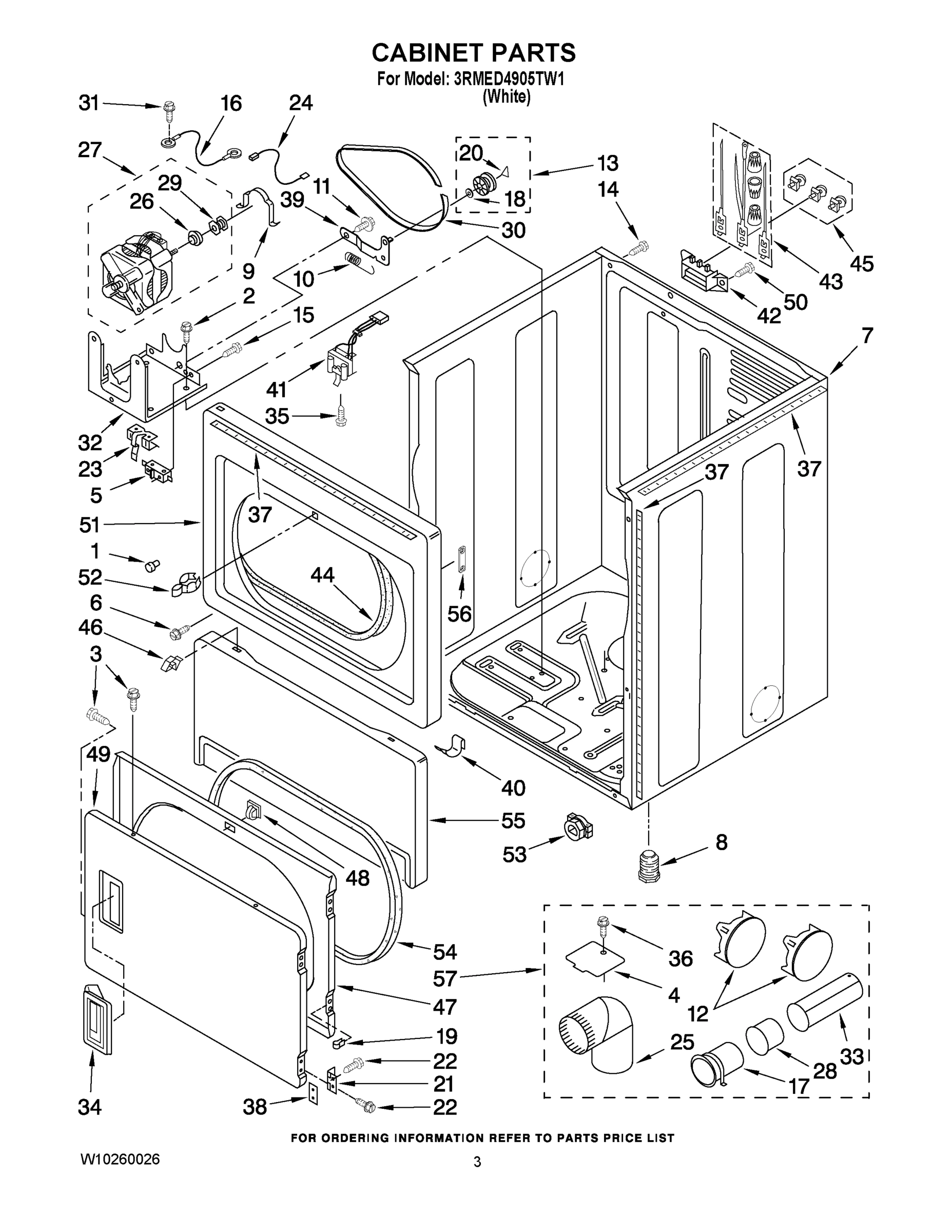 02 - CABINET PARTS