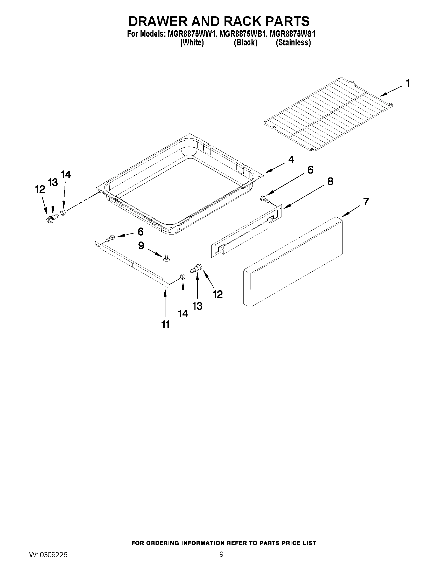 06 - DRAWER AND RACK PARTS