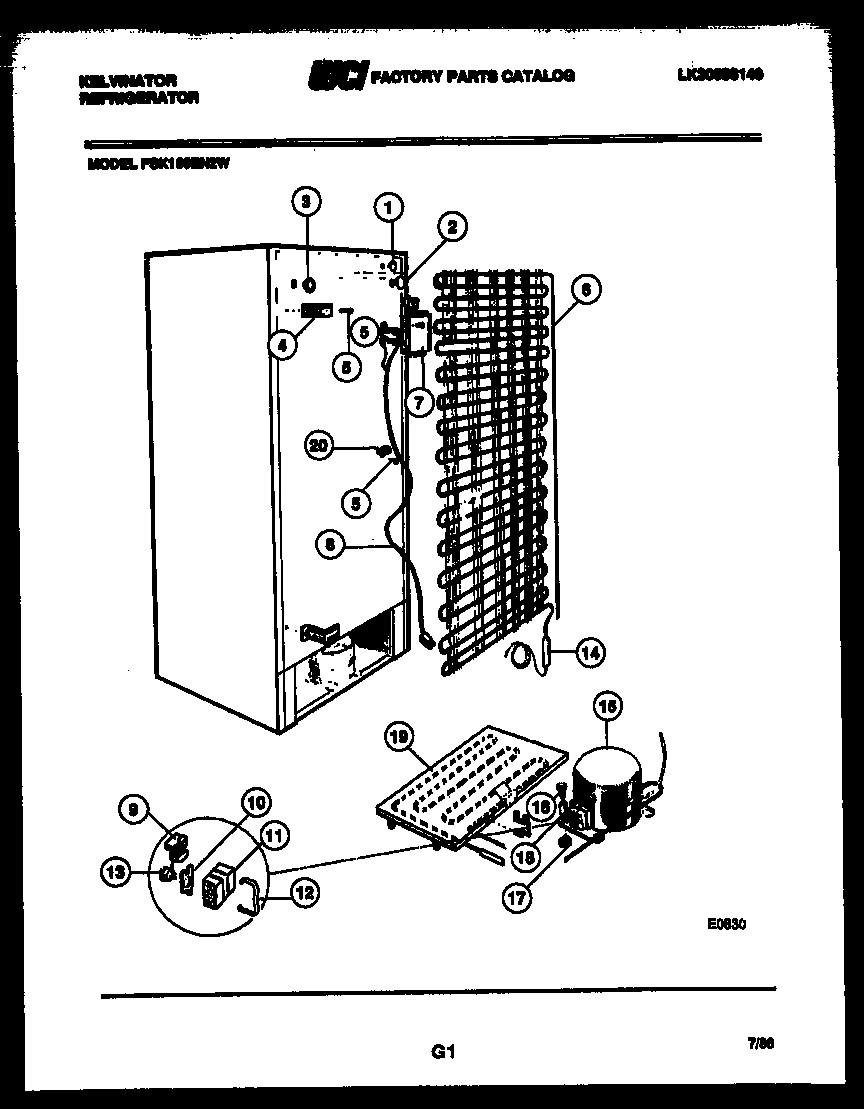 07 - SYSTEM AND AUTOMATIC DEFROST PARTS