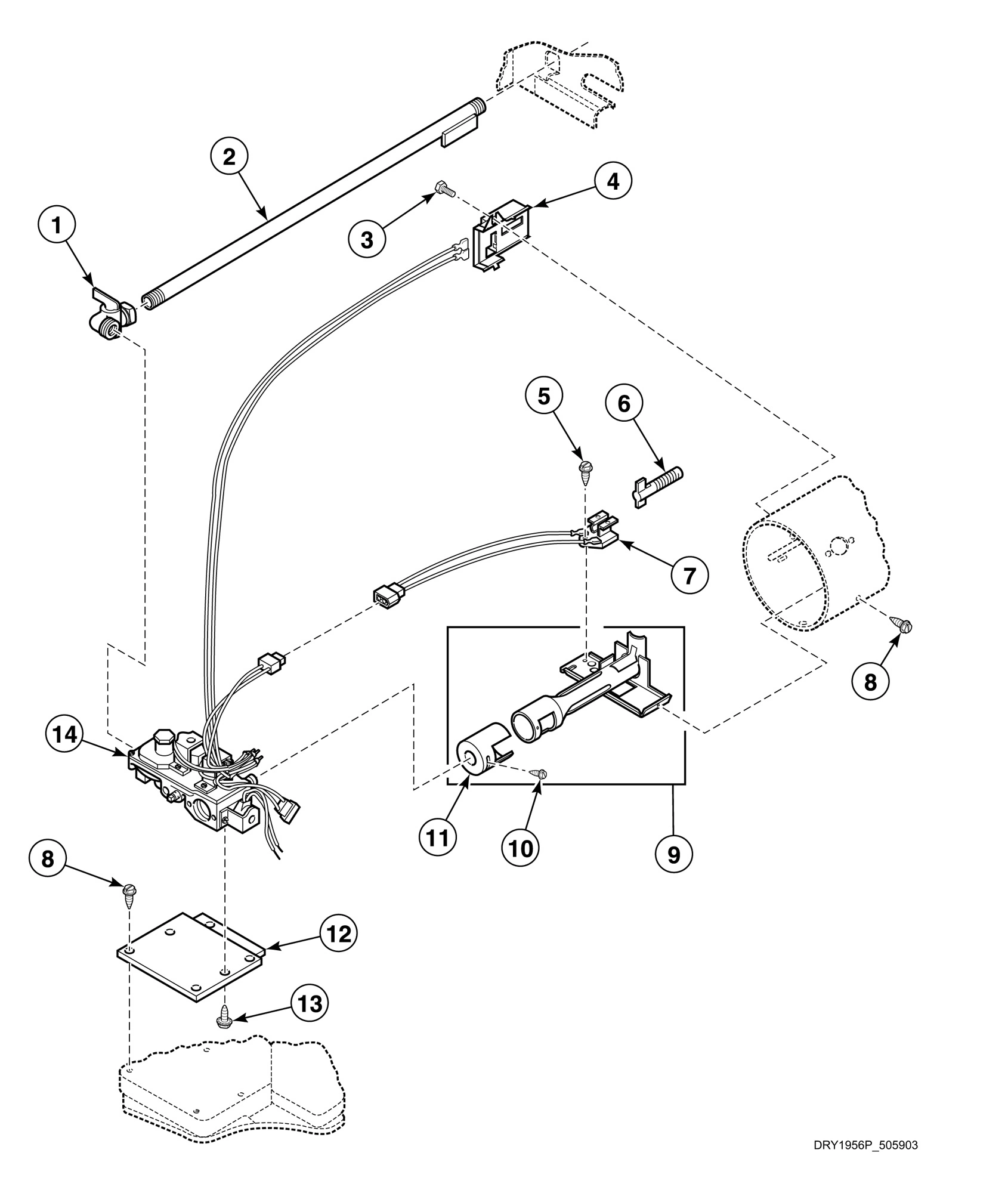 Old Style Gas Valve, Igniter and Gas Conversion Kits