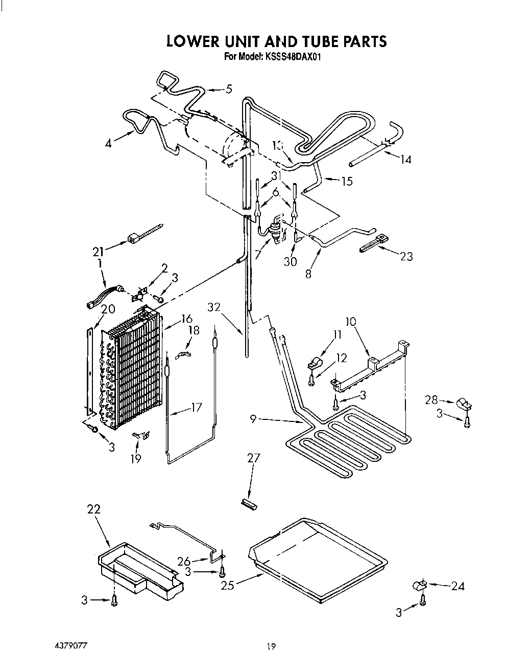 14 - LOWER UNIT AND TUBE