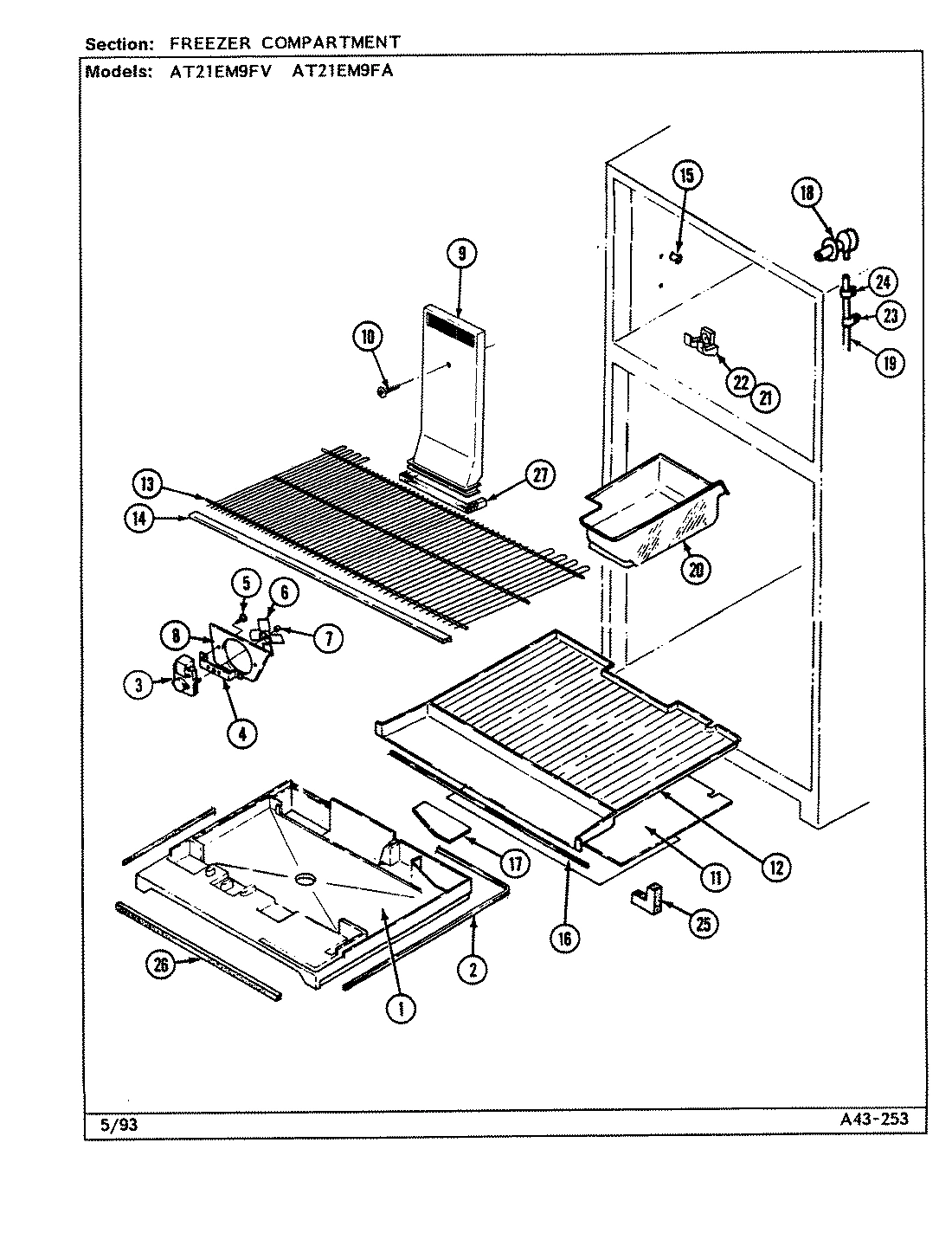 02 - FREEZER COMPARTMENT