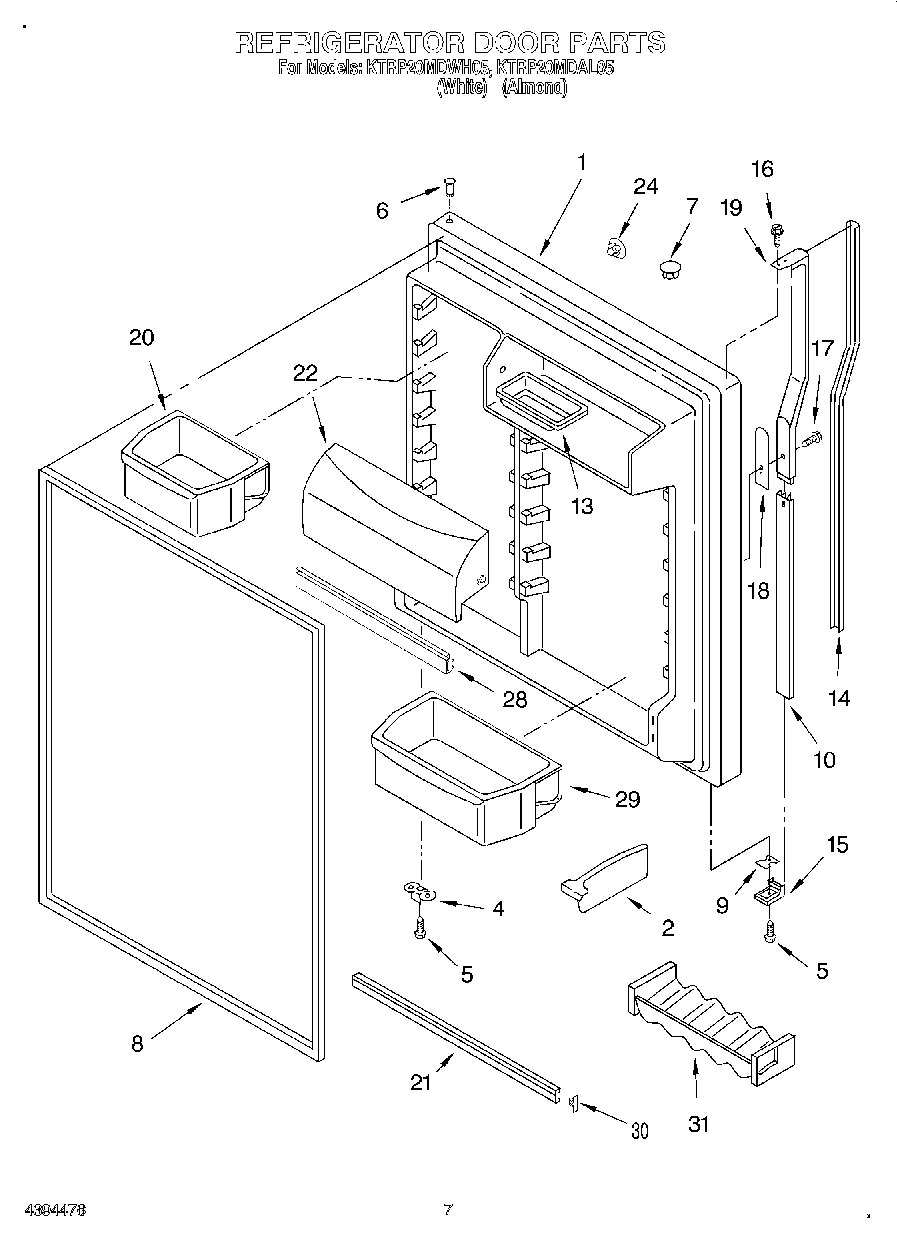 04 - REFRIGERATOR DOOR