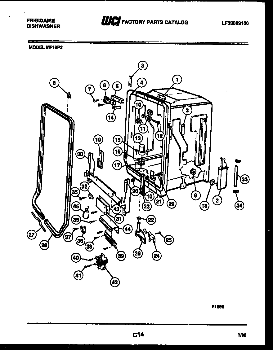 03 - TUB AND FRAME PARTS