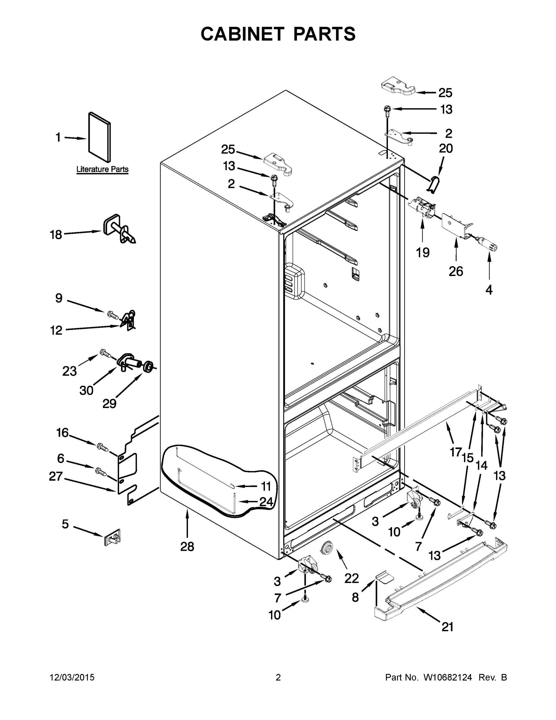 02 - CABINET PARTS
