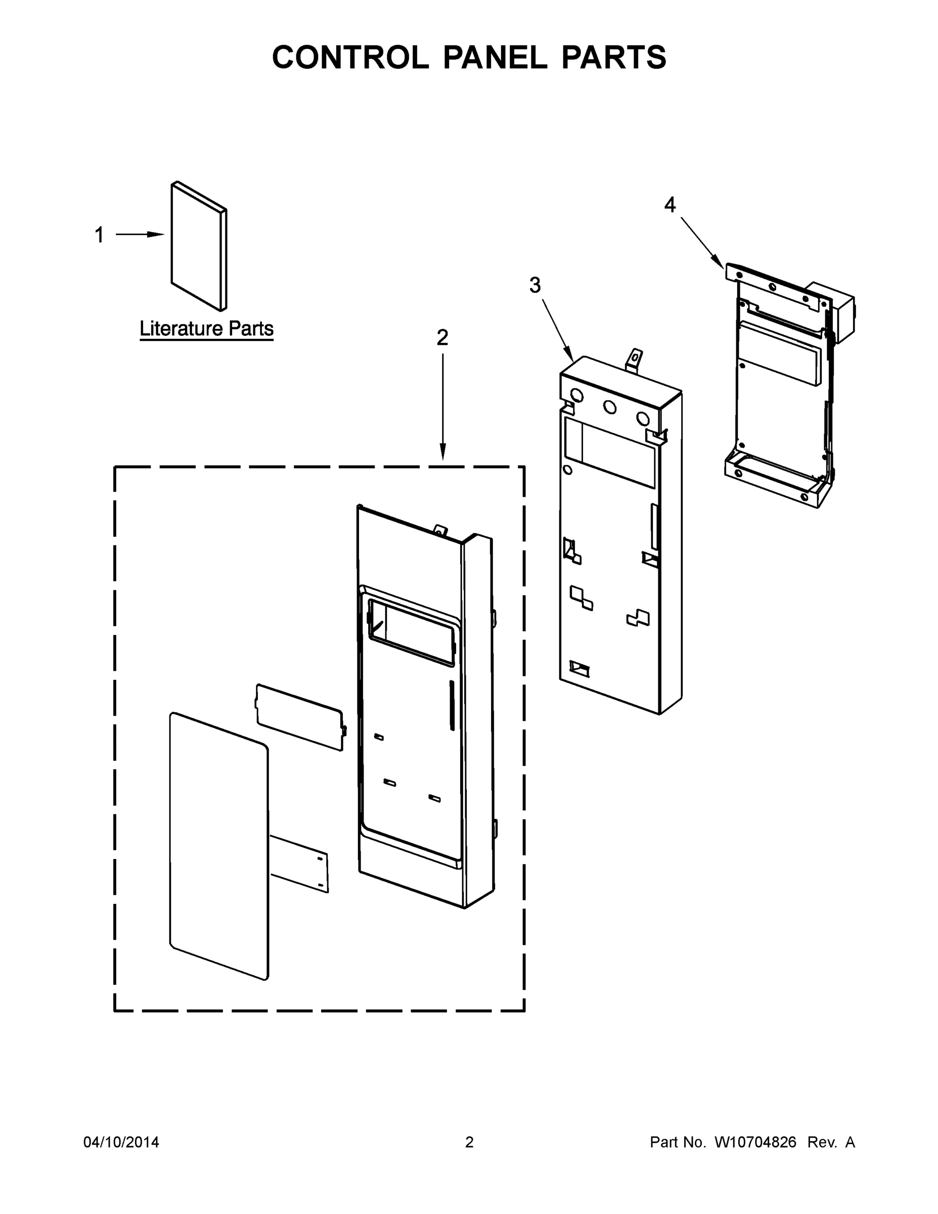 02 - CONTROL PANEL PARTS