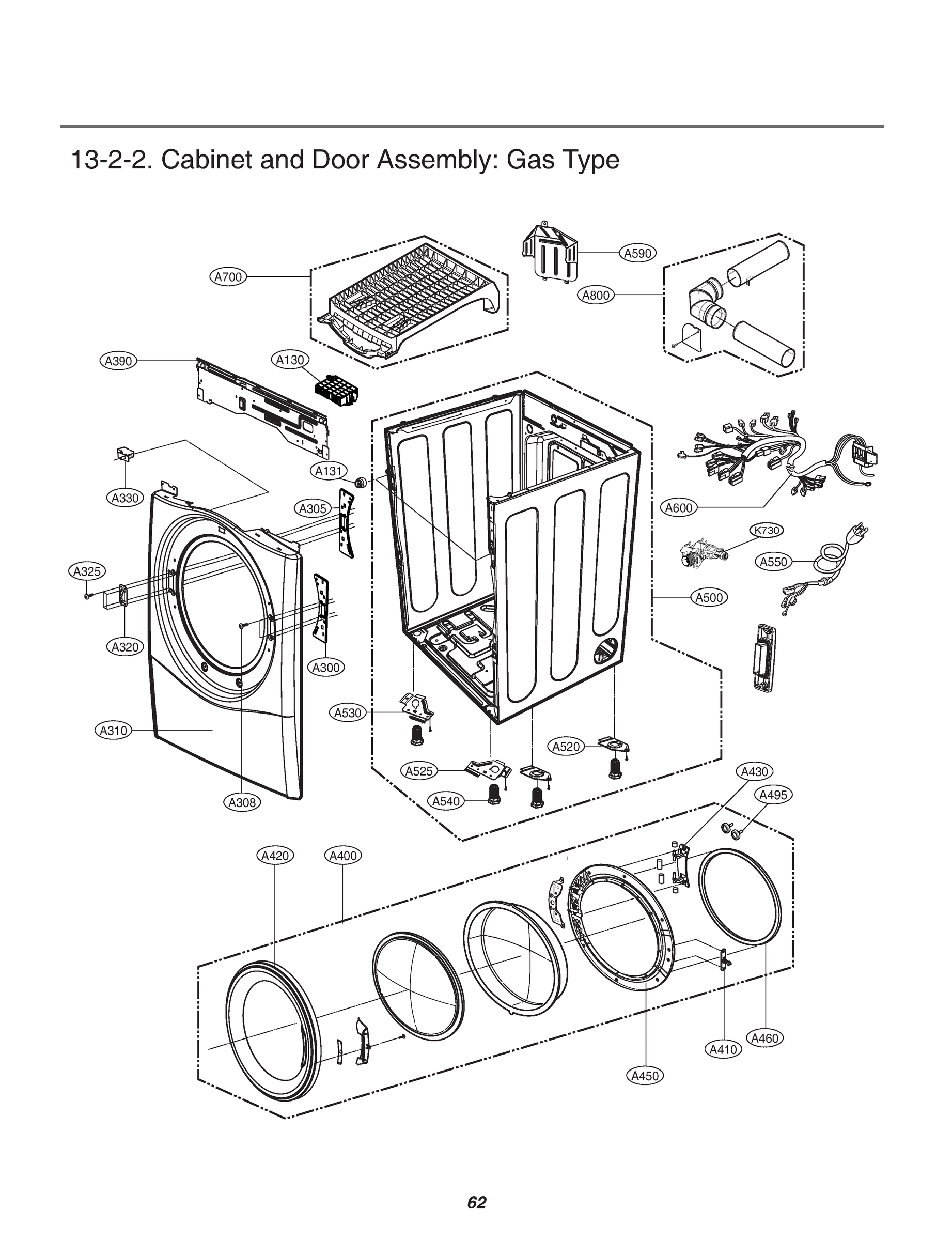 CABINET AND DOOR ASSEMBLY