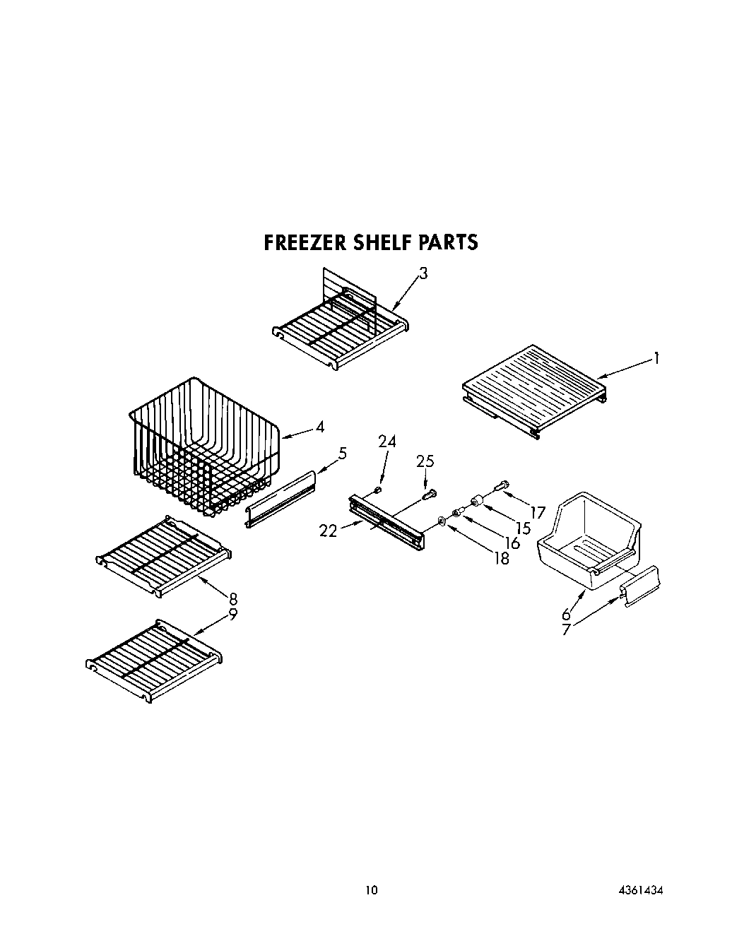 08 - FREEZER SHELF