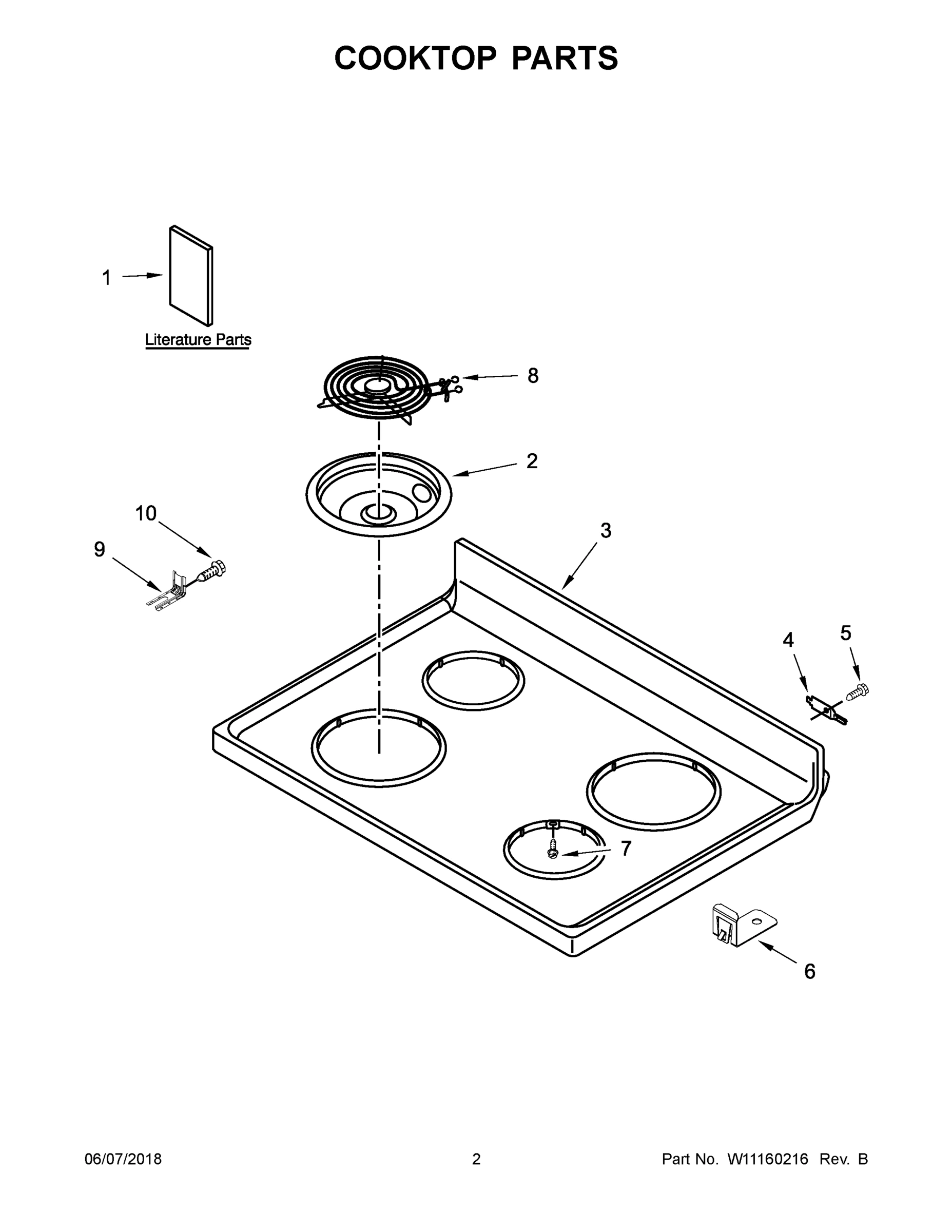 02 - COOKTOP PARTS