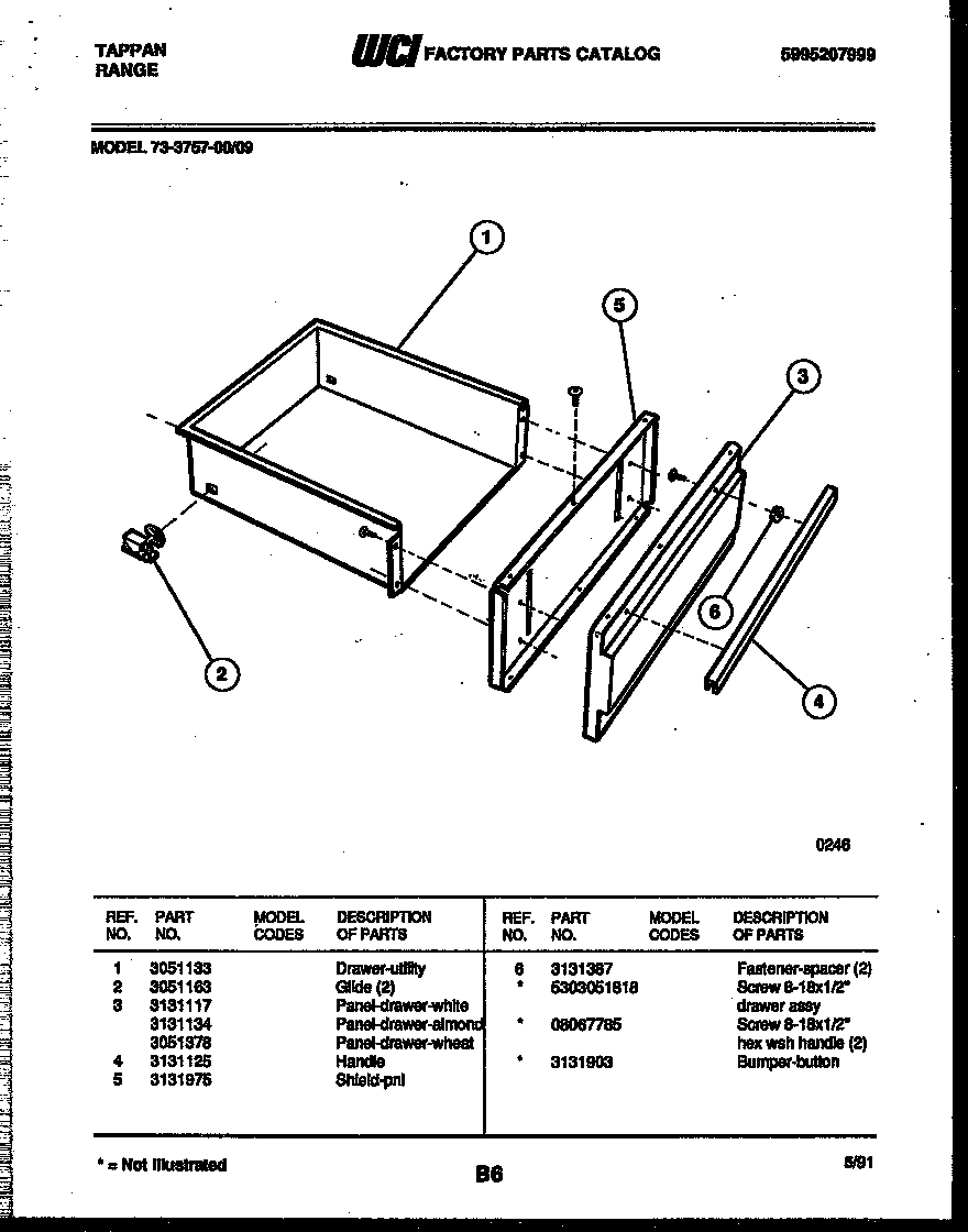 10 - DRAWER PARTS