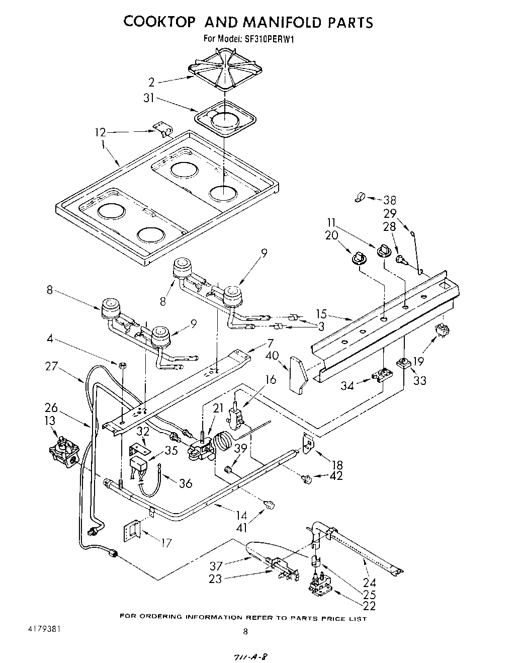 06 - COOKTOP AND MANIFOLD , LITERATURE AND OPTIONAL