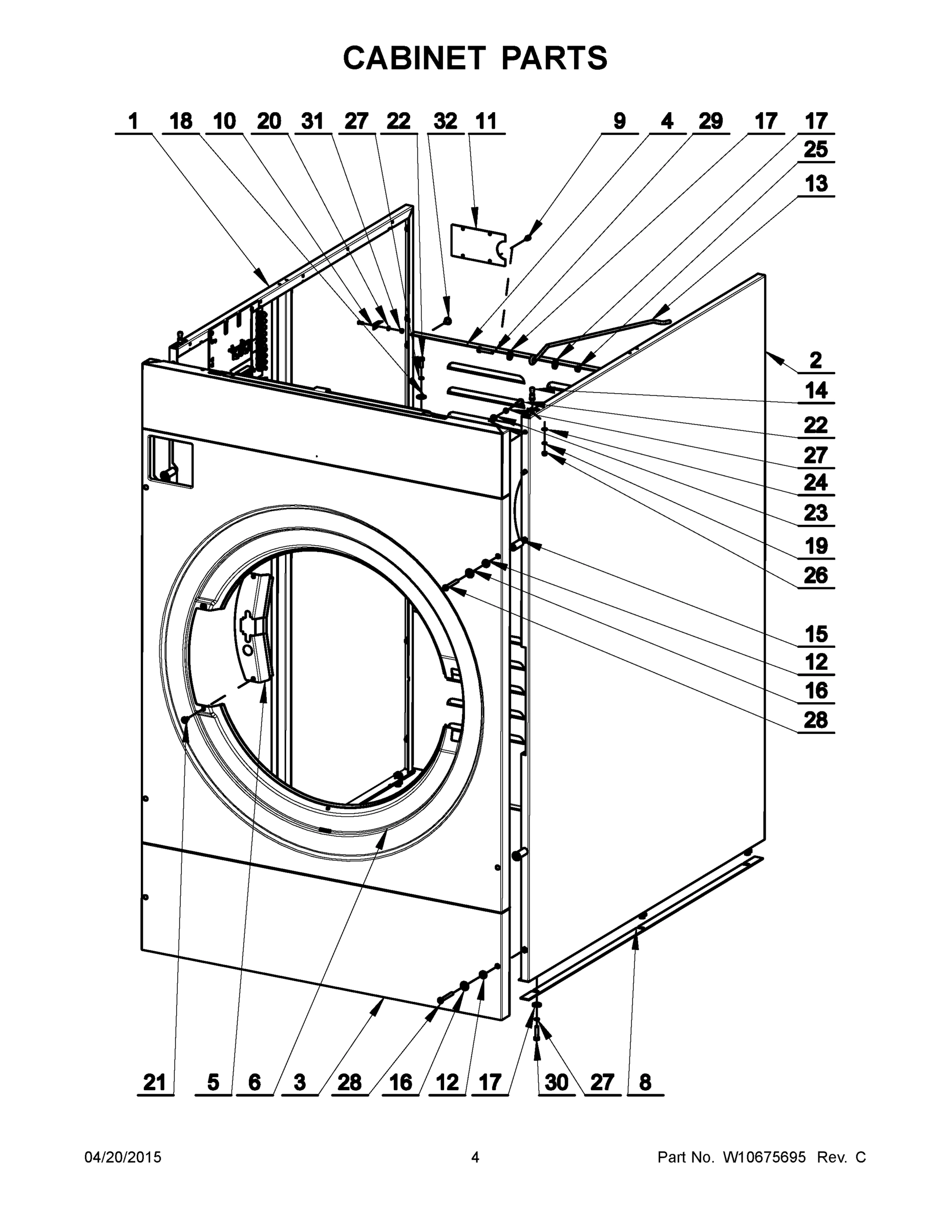 03 - CABINET PARTS