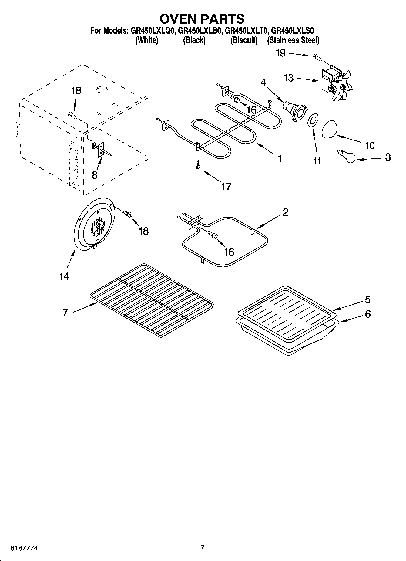 05 - OVEN PARTS, MISCELLANEOUS PARTS