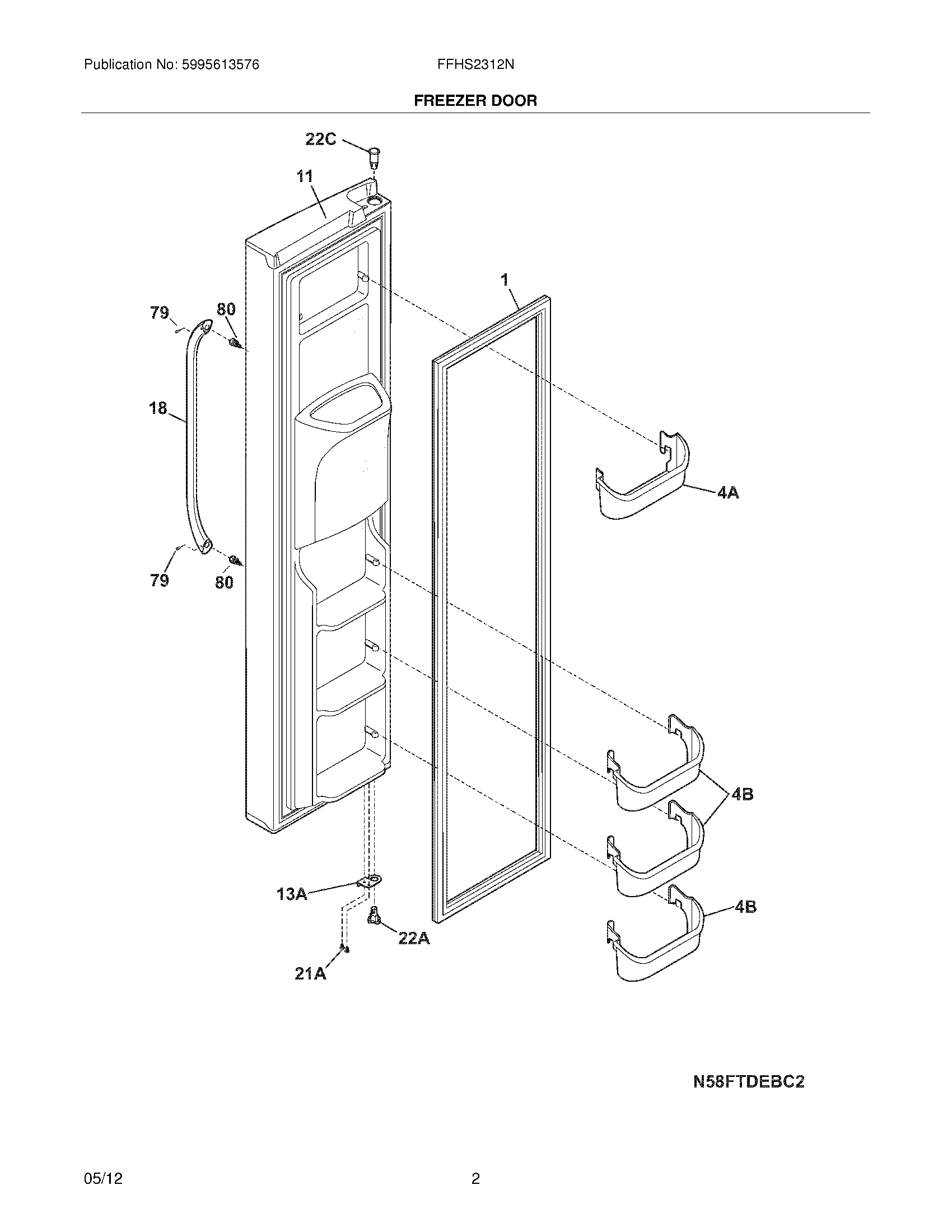 03 - FREEZER DOOR