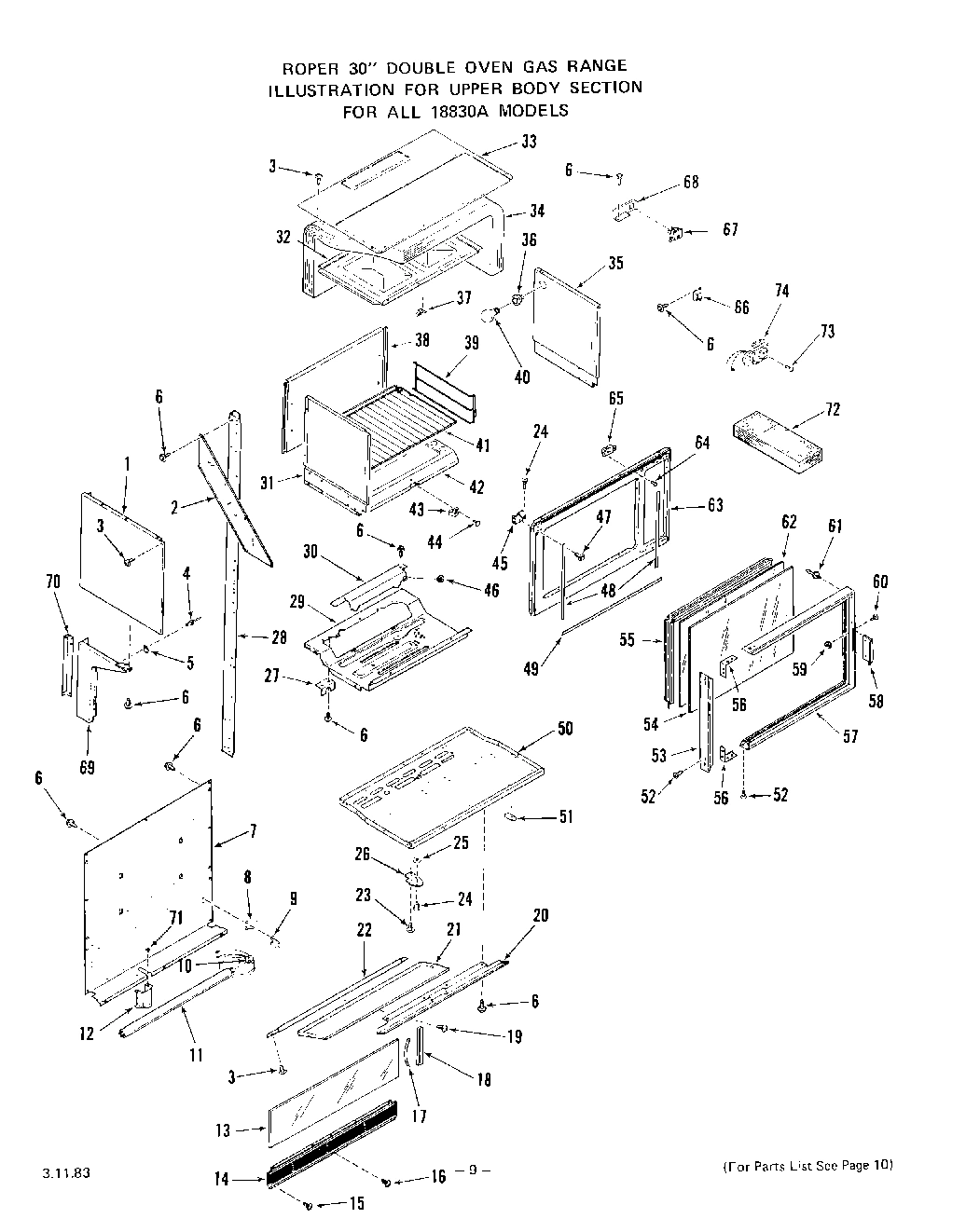 08 - OVEN CONTROL PANEL