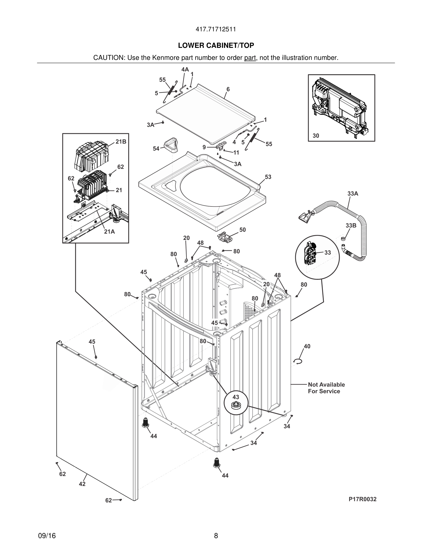 09 - LOWER CABINET/TOP