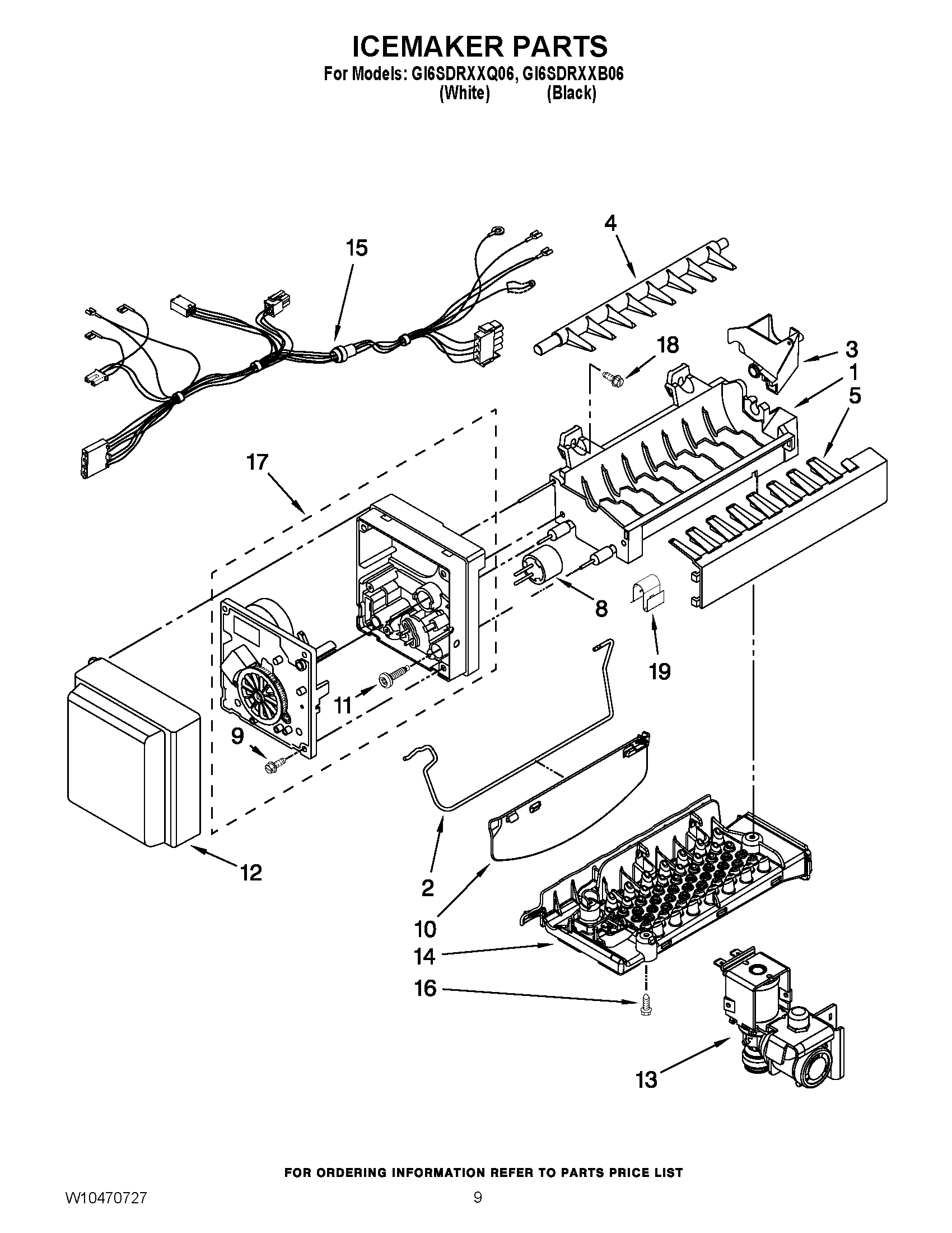 05 - ICEMAKER PARTS