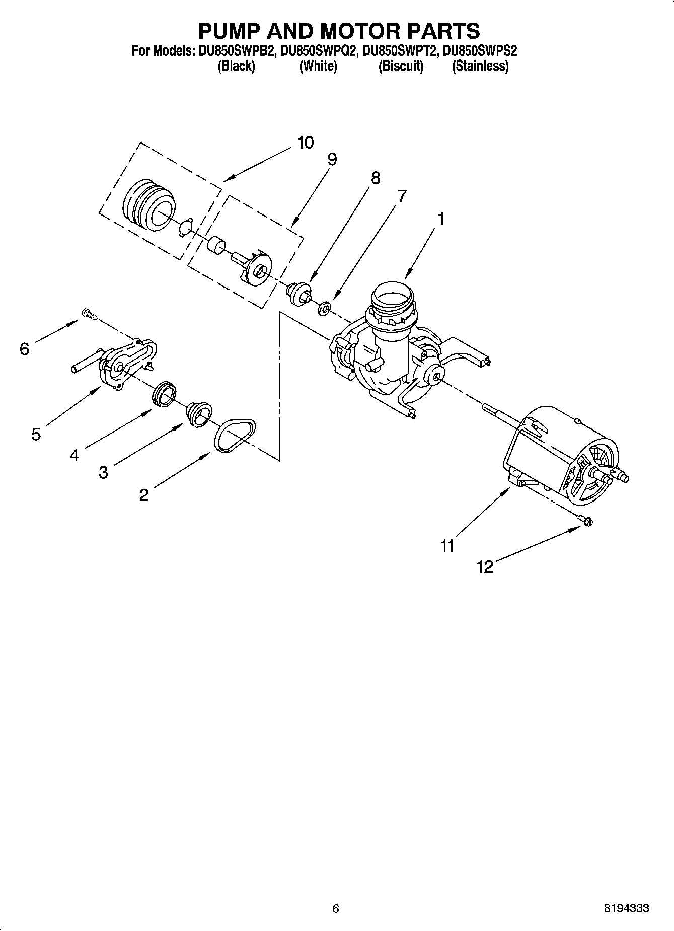 05 - PUMP AND MOTOR PARTS