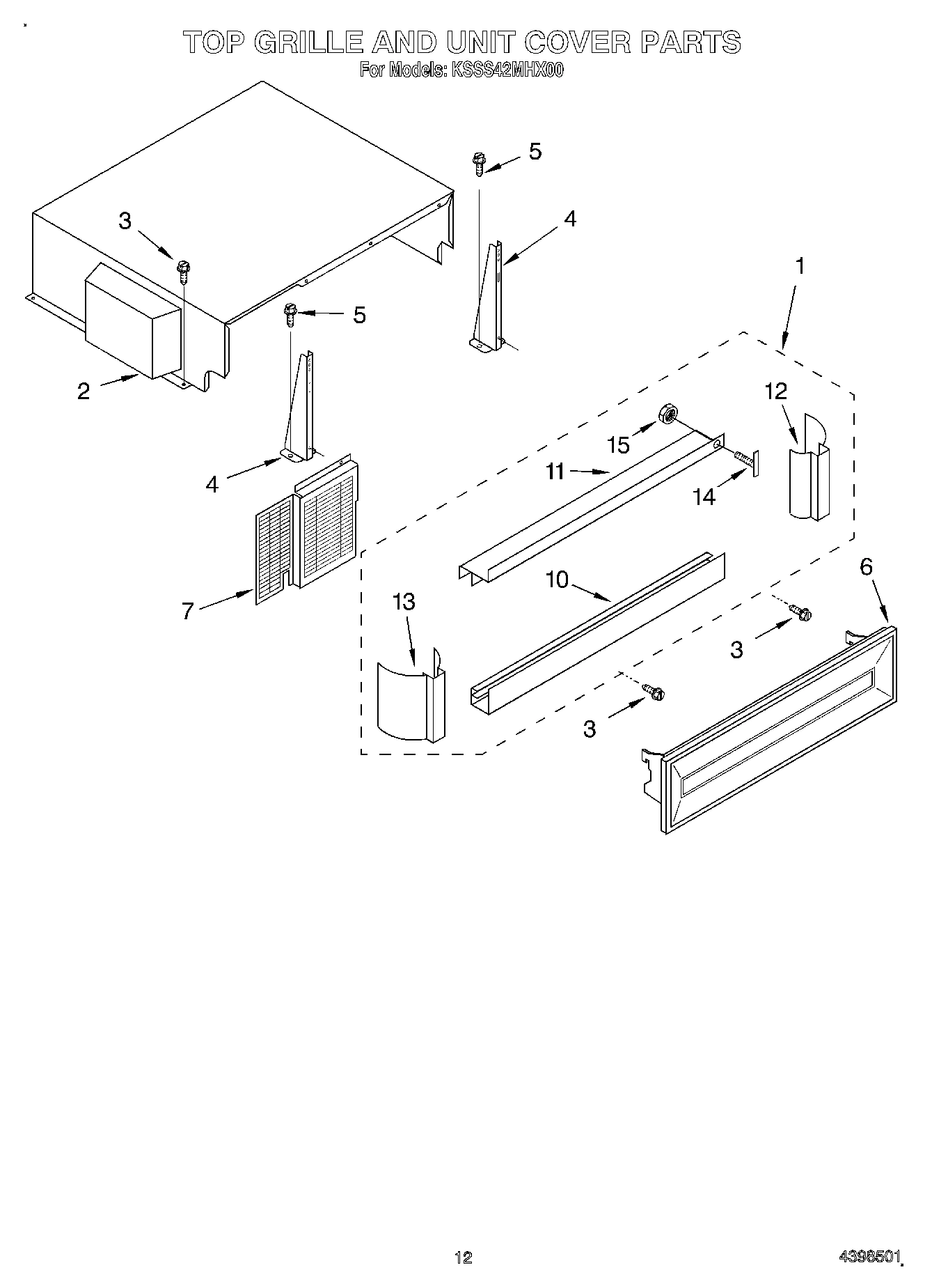 09 - TOP GRILLE AND UNIT COVER