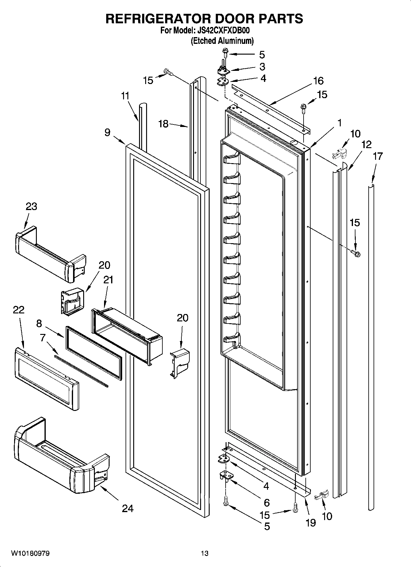 09 - REFRIGERATOR DOOR PARTS