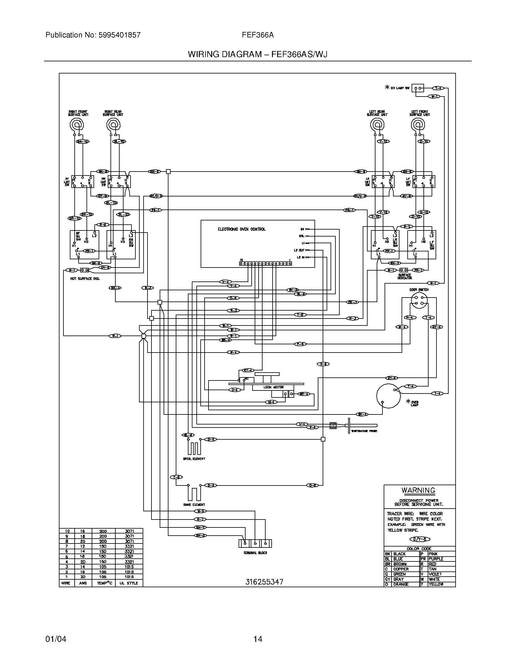 12 - WIRING DIAGRAM