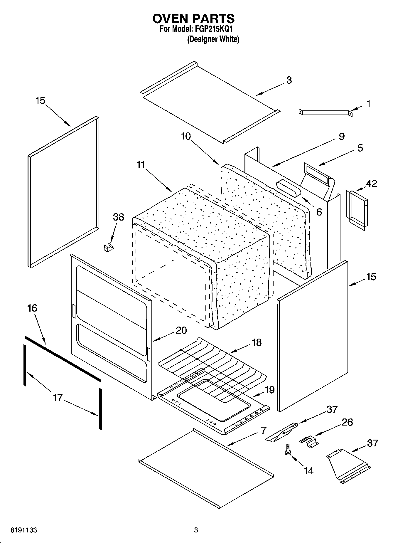 02 - OVEN PARTS
