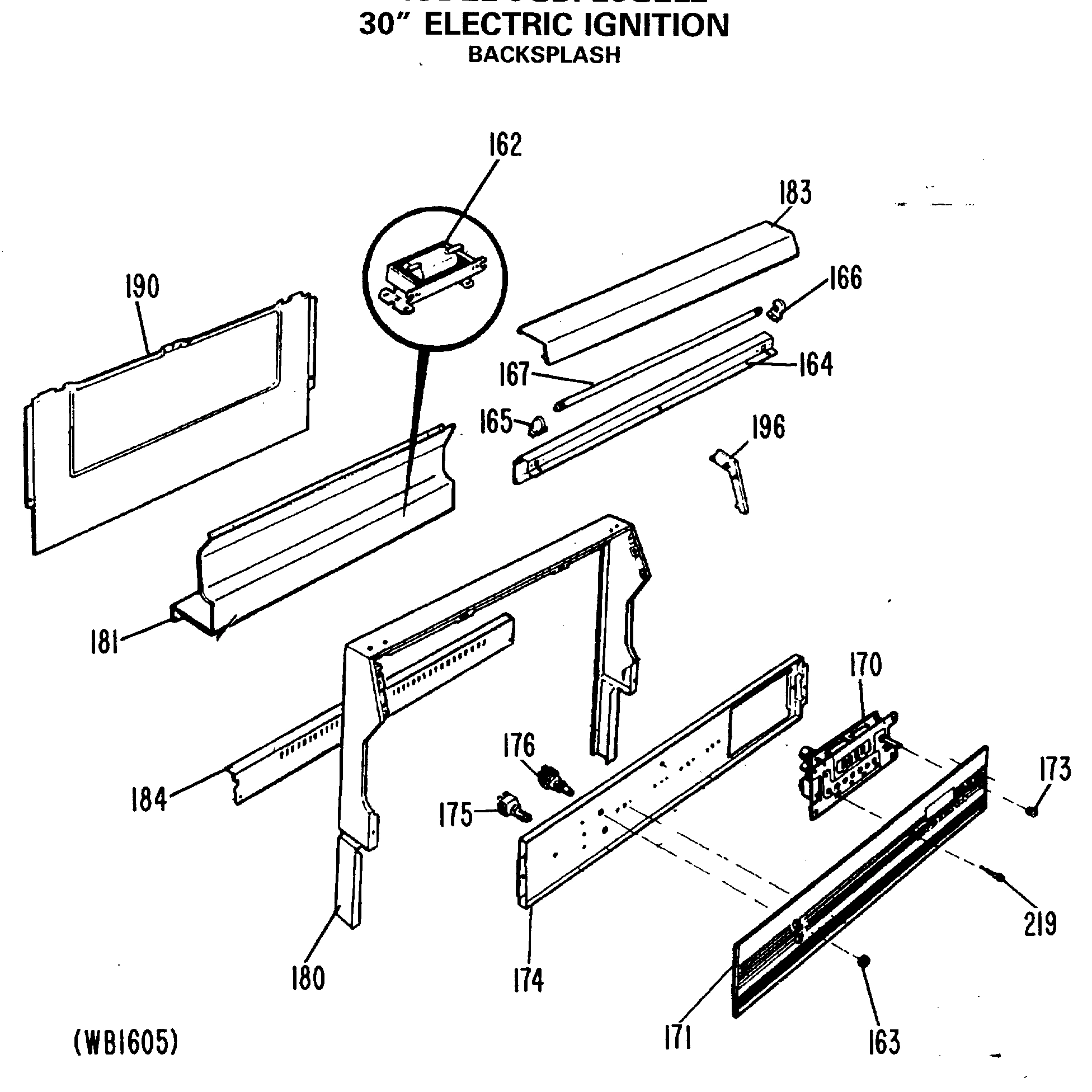 30" ELECTRIC IGNITION