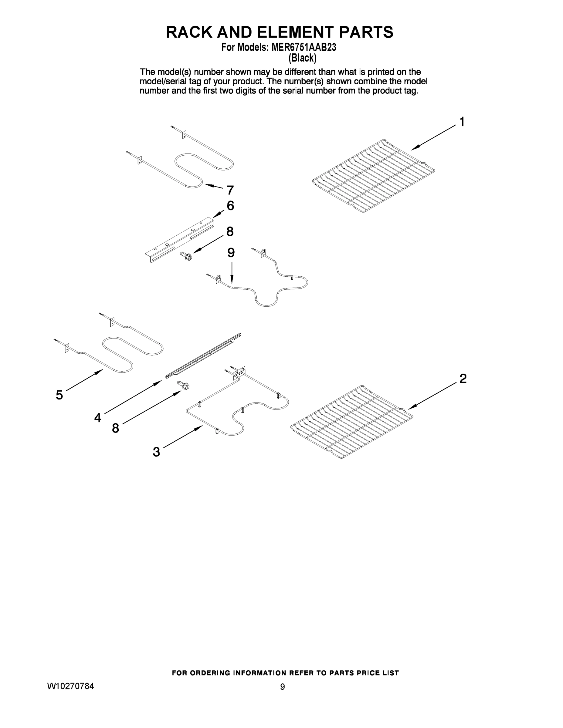 06 - RACK AND ELEMENT PARTS