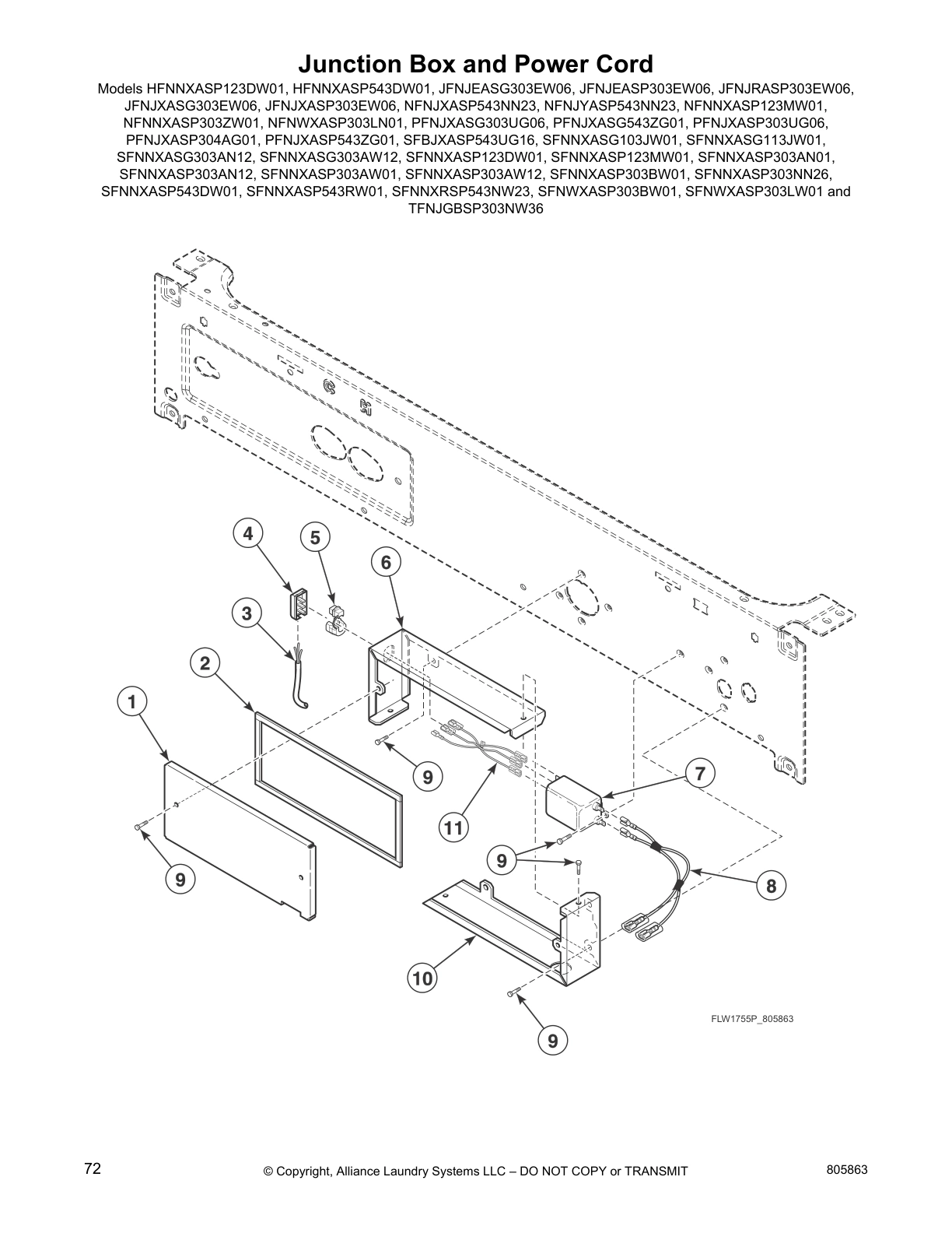 Junction Box and Power Cord