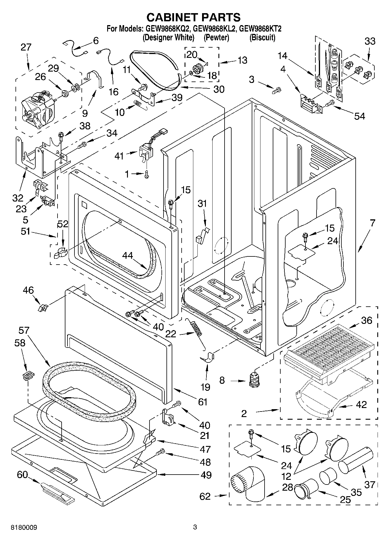 02 - CABINET PARTS