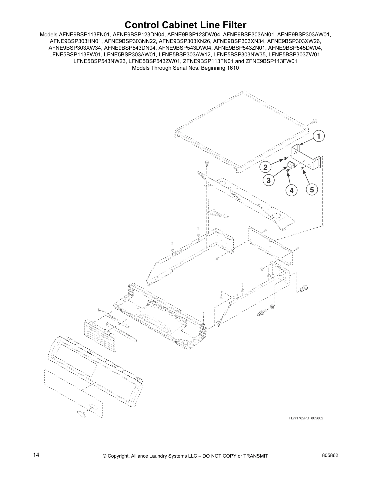 Control Cabinet Line Filter
