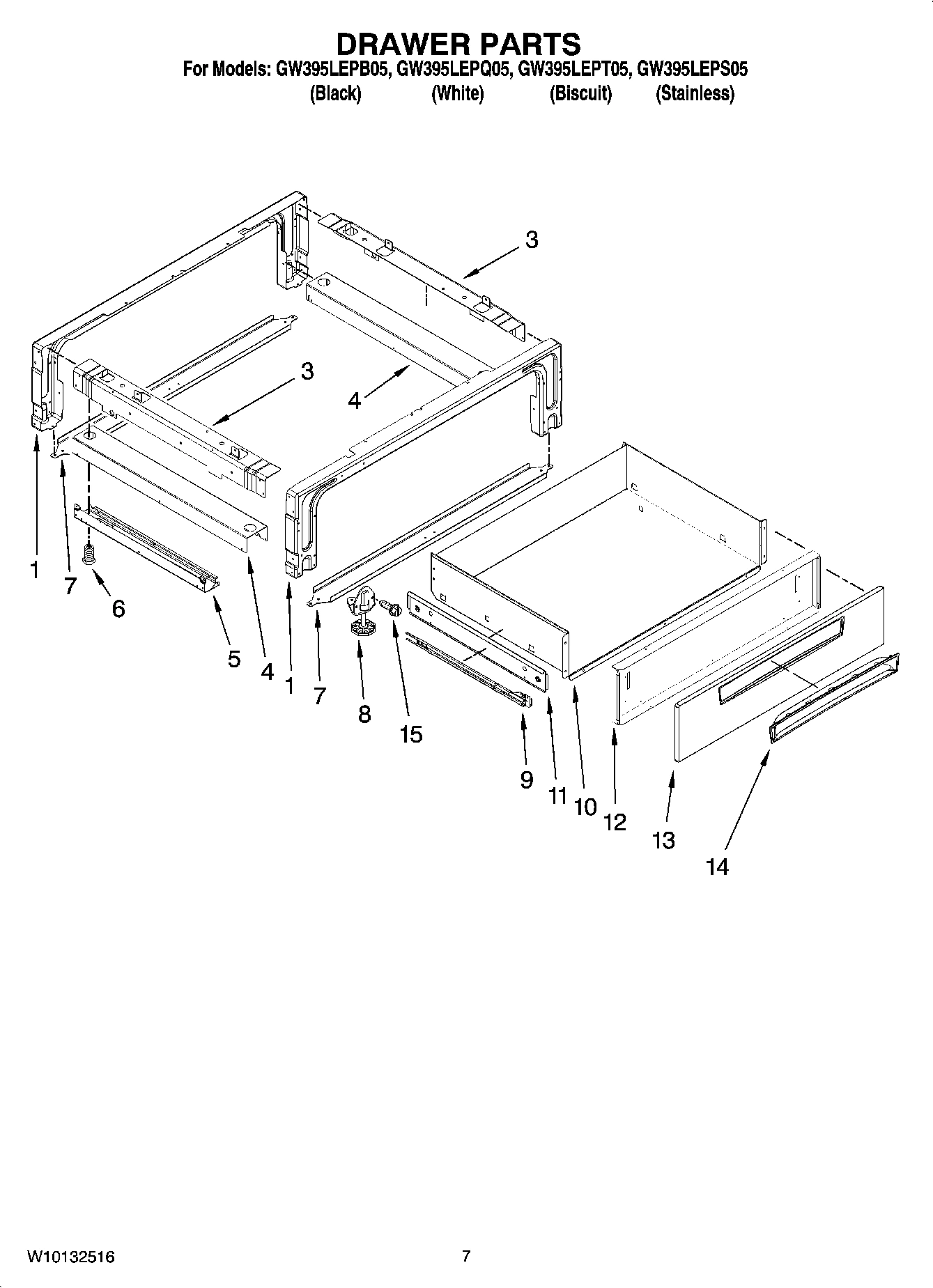 05 - DRAWER PARTS