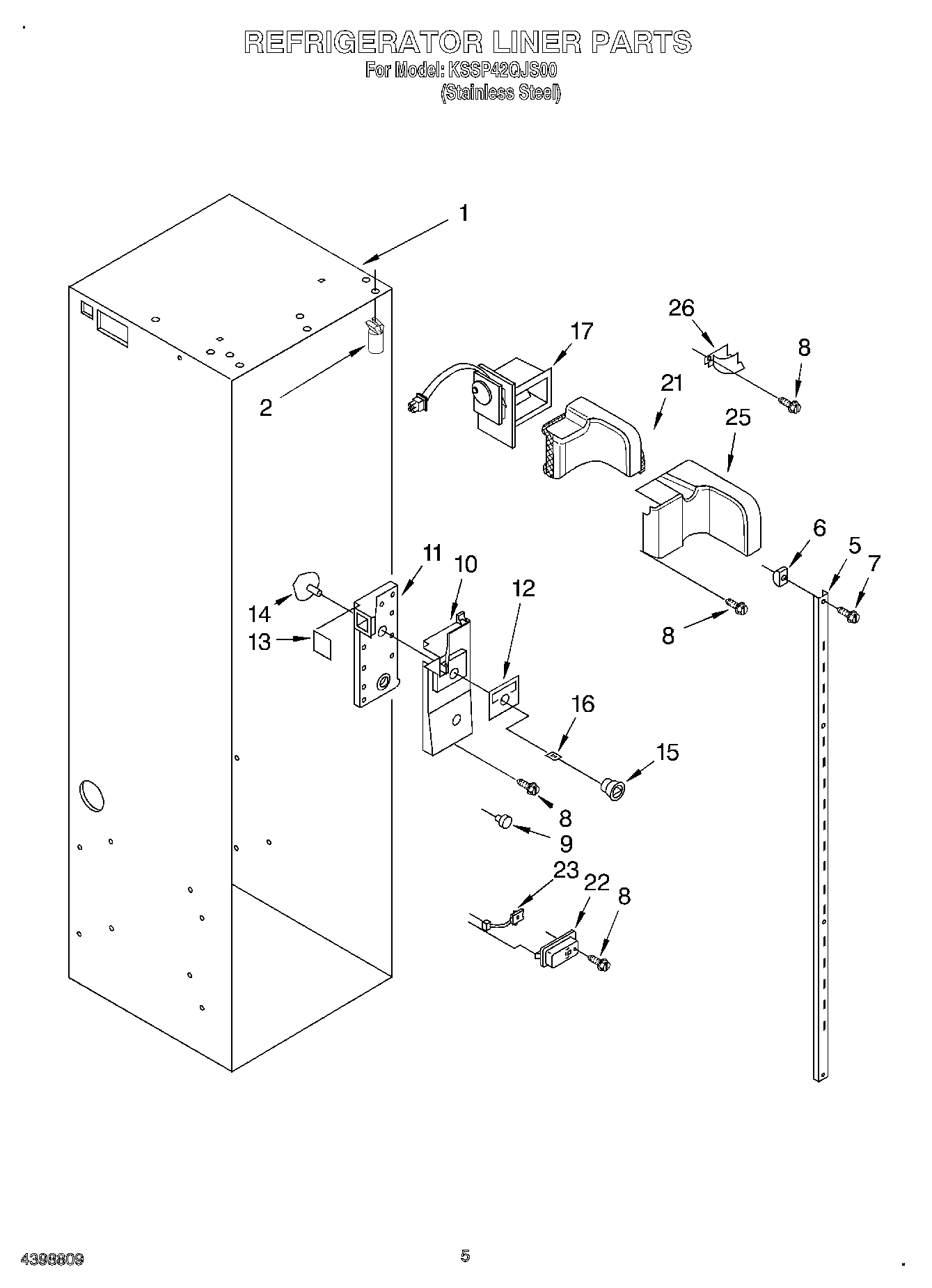 04 - REFRIGERATOR LINER