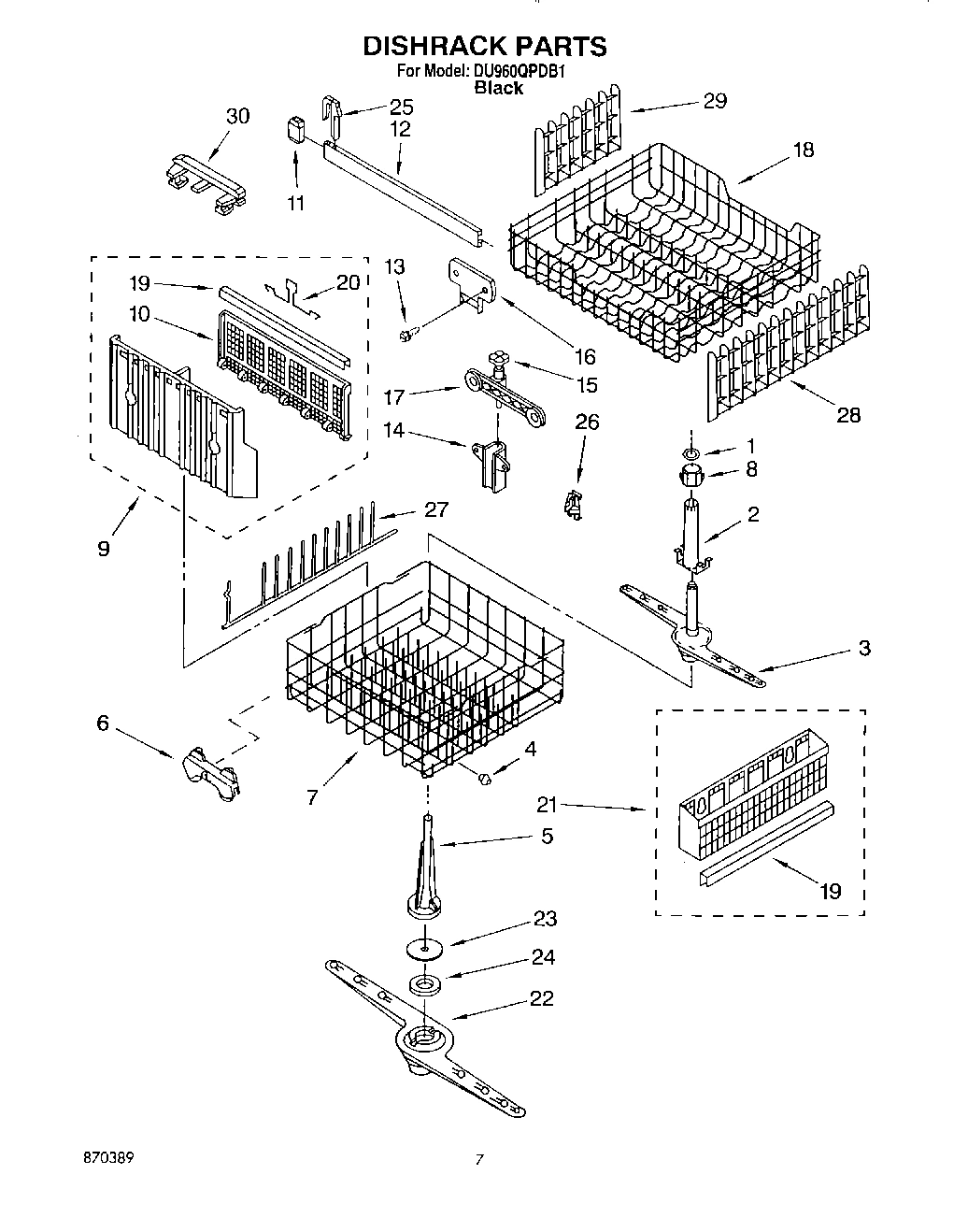 05 - DISHRACK, LIT/OPTIONAL