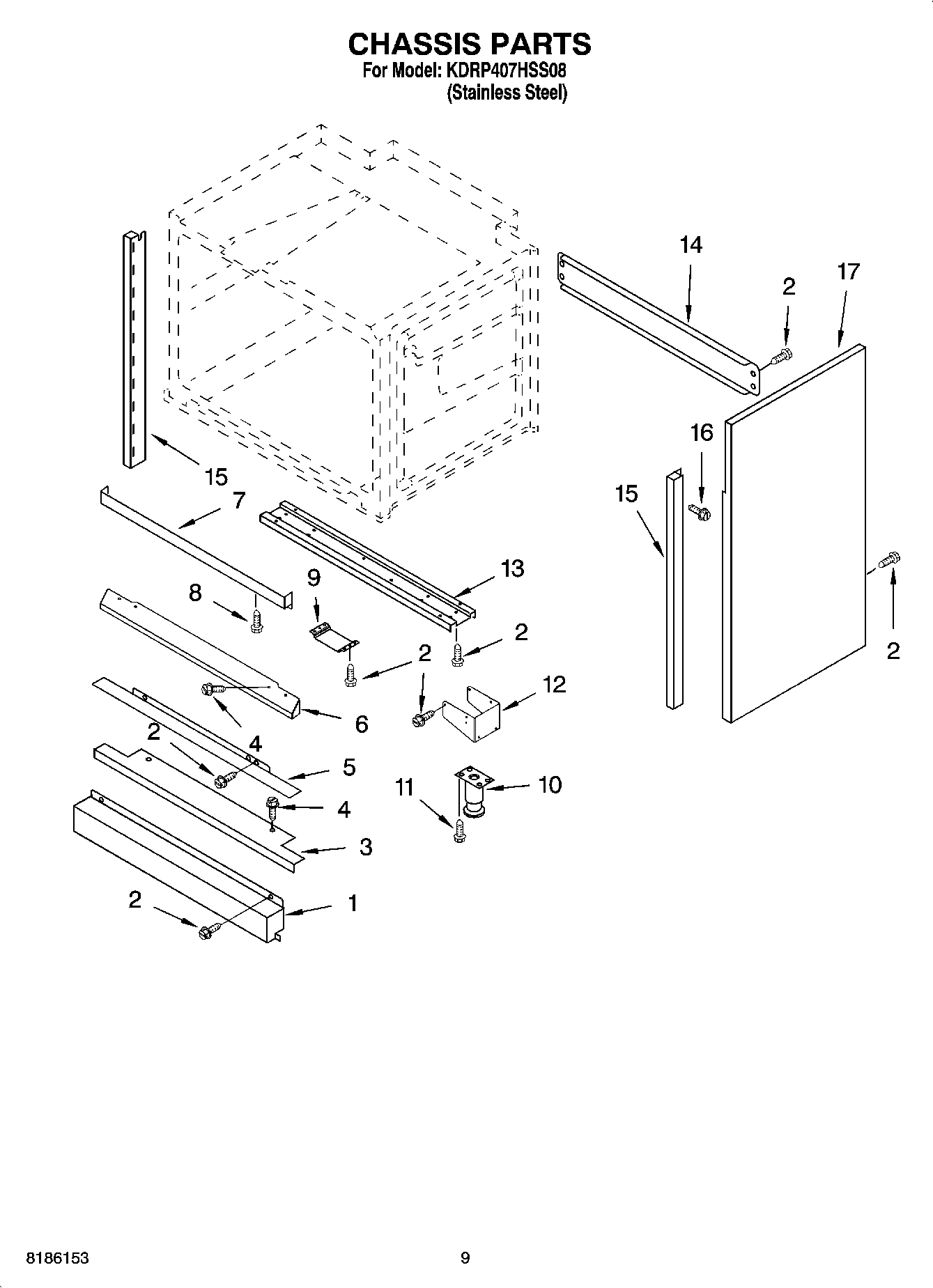 08 - CHASSIS PARTS, MISCELLANEOUS PARTS