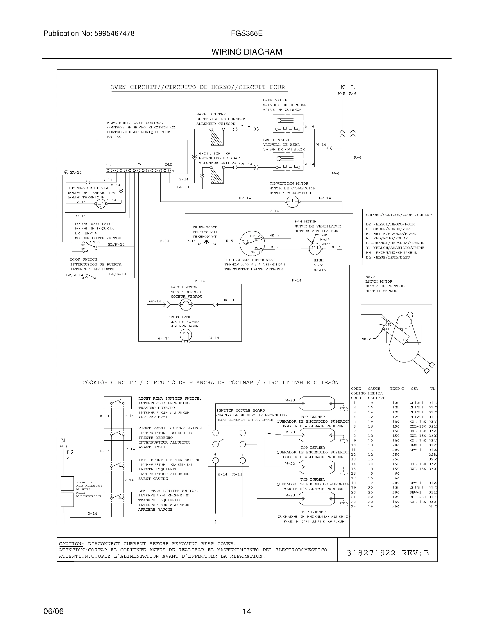14 - WIRING DIAGRAM