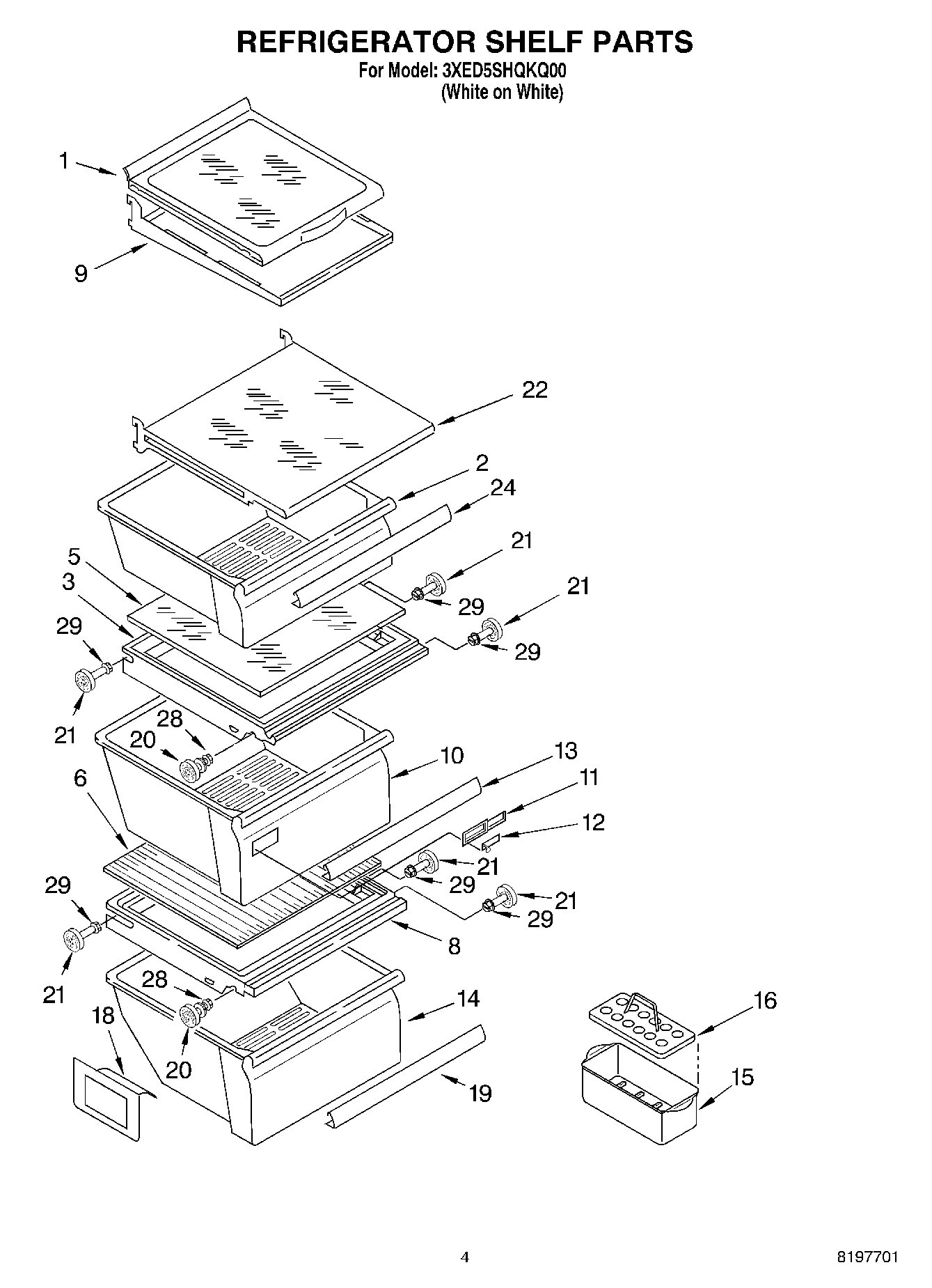 03 - REFRIGERATOR SHELF