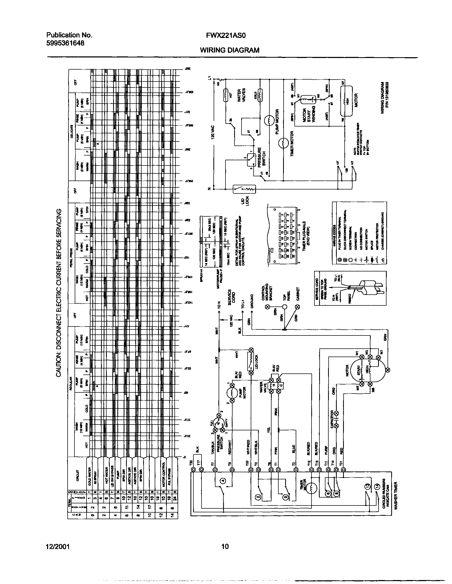 10 - 131980800 WIRING DIAGRAM