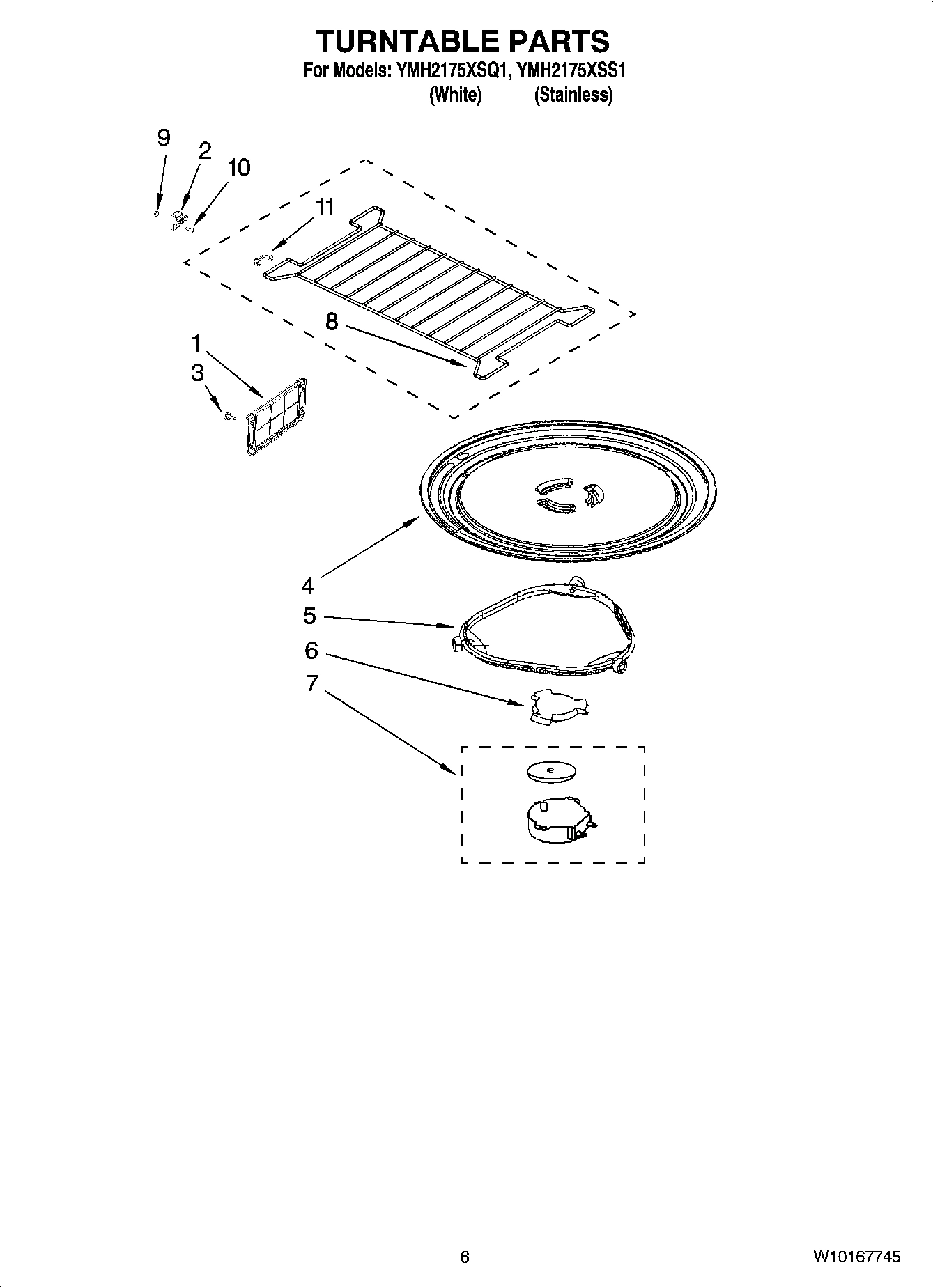 05 - TURNTABLE PARTS