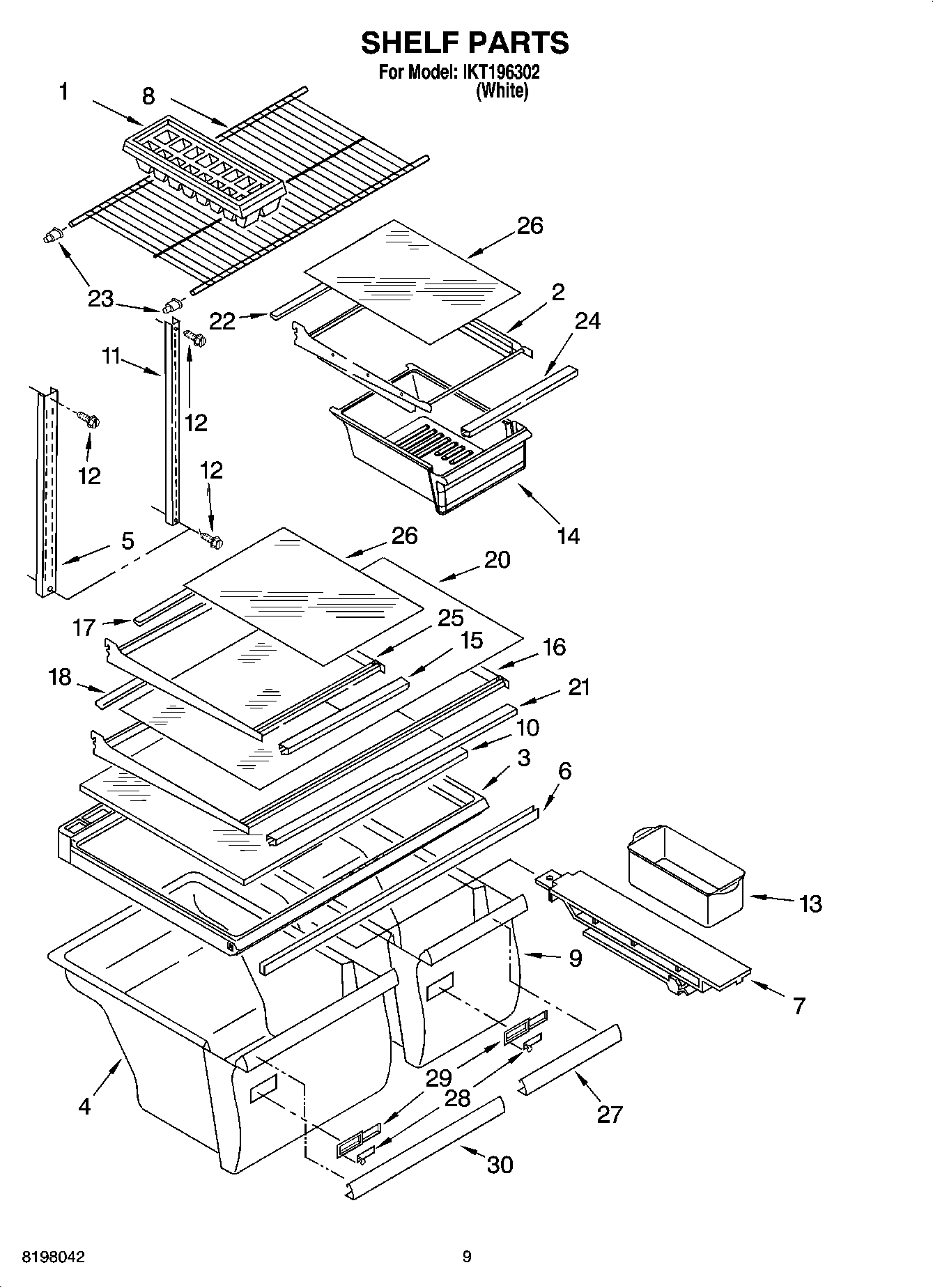 05 - SHELF PARTS, OPTIONAL PARTS