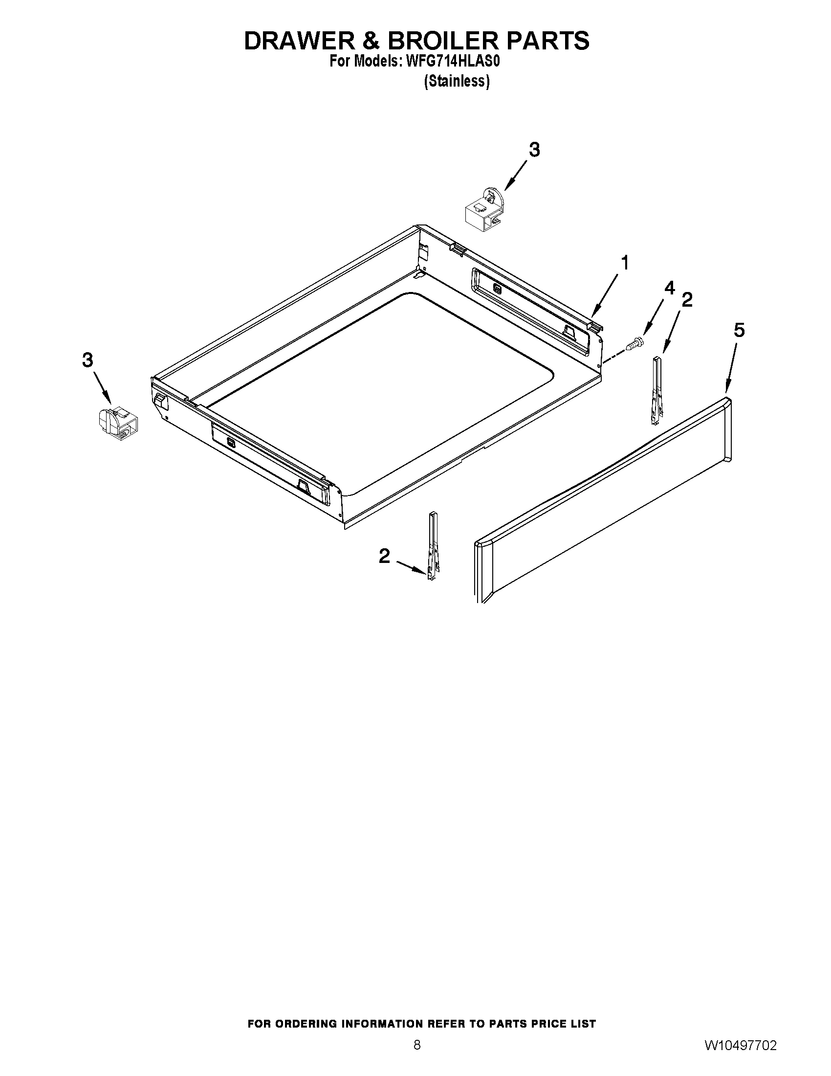 06 - DRAWER & BROILER PARTS